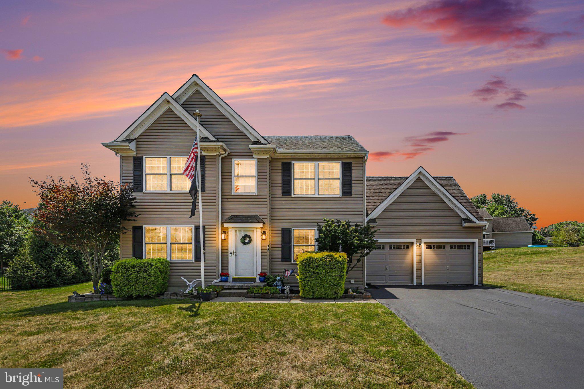 Welcome to 76 Waterfowl Way, nestled in the desirable Featherton Crossing community, where generous homesites provide plenty of room to enjoy both indoor and outdoor living. From the moment you step inside, you'll be greeted by a bright two-story foyer, a formal dining room perfect for hosting family and friends, and a warm, inviting living area designed for everyday comfort.
Upstairs, you'll find four spacious bedrooms, including an expansive primary suite complete with a private bath and plenty of space to unwind at the end of the day.
Need even more room? The full basement with outside entrance offers endless possibilities—whether you envision a home gym, recreation room, workshop, or additional living space, it's ready for your personal touch.
Out back, the generous yard is made for making memories. Fire up the grill, invite friends over, and enjoy summer barbecues, backyard games, or simply relax and take in your new outdoor retreat