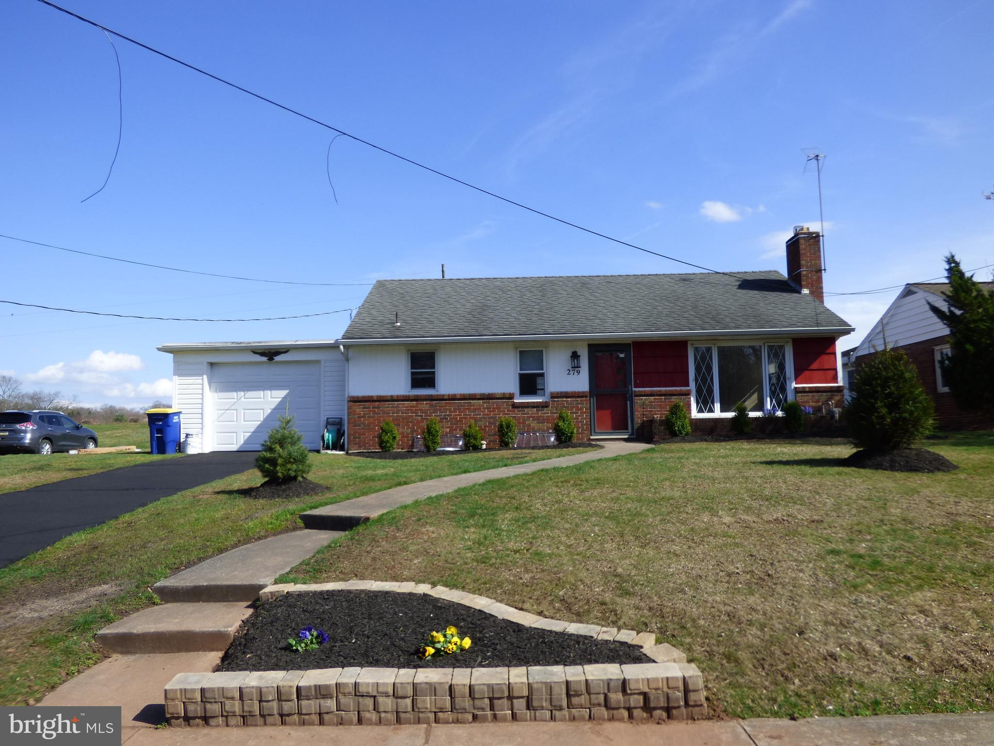 Due to Governor Tom Wolf s mandate regarding COVID-19, we are currently unable to allow any in-person showings of our listed properties. Contact your agent for more information  This is exactly what so many people today want in a single family detached home!  Don t miss this awesome 2 bedroom completely remodeled rancher which backs to farm land at the end of a quiet street with trees to the front!  This home has a brand new architectural shingled roof, a brand new 1 car garage with an automatic opener, a brand new kitchen with all new stainless steel appliances, a solid stone wood burning fireplace in the front facing living room, a brand new full bath, all new neutral pile carpeting, brand new paint, new lighting, a new washer & dryer & a natural gas furnace with a natural gas water heater.  Even the large basement has been completely painted!  All new exterior landscaping & a new storm door too!  This home is close to restaurants & shopping & only a few minutes to I83 in Northeastern schools.  This home is completely move in ready.  This home can be purchased with a  sight unseen addendum  - call listing agent for details.  Additional info can be provided as listing agent has full color dossier which can be emailed upon request to be helpful during the quarantine.  Stay safe & healthy everyone!
