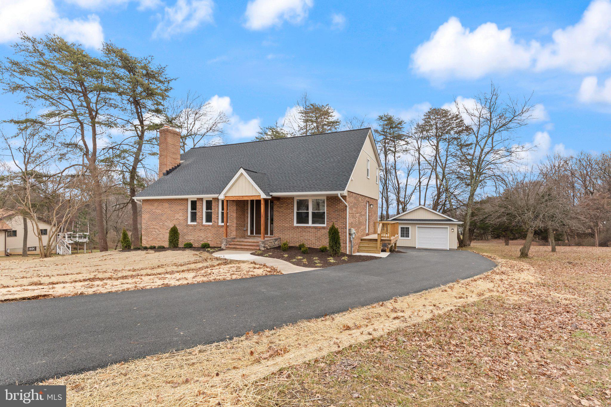 ** A Hidden Gem to say the least ** 3700+/- SqFt of Finished living space * 1/2 acre of secluded ground * Detached garage * So many updates * Large kitchen with breakfast bar, ceramic backsplash, Quartz countertops, shaker style cabinets, upgraded stainless appliances * Large open floor plan * Main level bedroom and full bath * Separate office space * Primary bedroom with His & Hers closets * Primary bath includes ceramic tile, dual vanity sinks, custom shower with wand and rain showerhead * Large finished basement includes another full bath * Dual zoned HVAC * Plenty of storage space * Nothing left untouched in this impeccable renovated home * Home is comparable to new construction *  NO HOA!! *