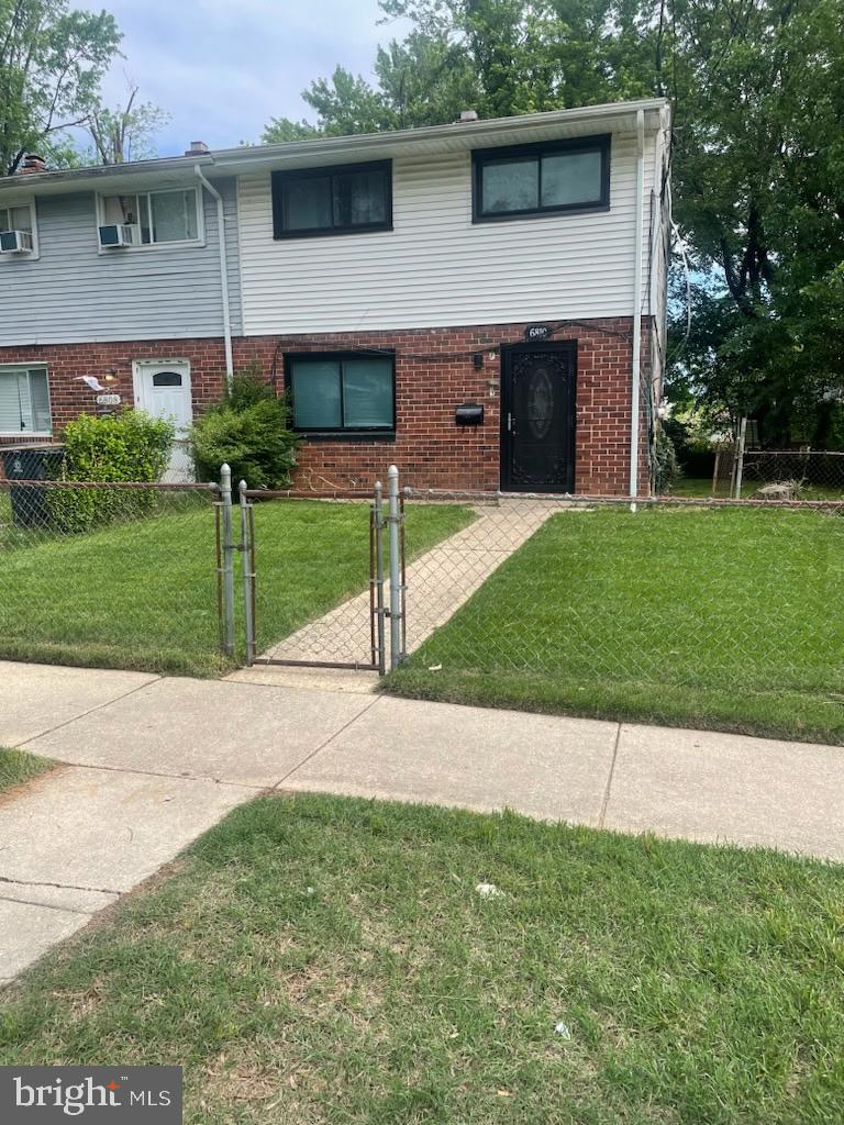 Motivated Seller - Willing to Offer Closing cost assistance with an acceptable offer.
6810 Flagstaff Street — a beautifully maintained and freshly painted 2-level End Unit Townhome in the heart of Landover! This charming residence offers 3 spacious bedrooms and 1.5 baths, including a whirlpool jetted tub/shower combo and a Bluetooth exhaust fan designed for ultimate relaxation. Enjoy LV flooring upstairs and ceramic, wood-like tile on the main level, a bright and open living room, a modern kitchen with stainless steel appliances, a gas stove, a tile backsplash, and Corian countertops—perfect for everyday cooking and entertaining.

Additional highlights include a washer and dryer, a roof with a 40-year warranty, and lifetime warranty windows—providing lasting peace of mind. Conveniently located near Metro and bus lines, with easy access to Washington, D.C., major commuter routes, and the Beltway. This home blends comfort, quality, and location—all in one perfect package!