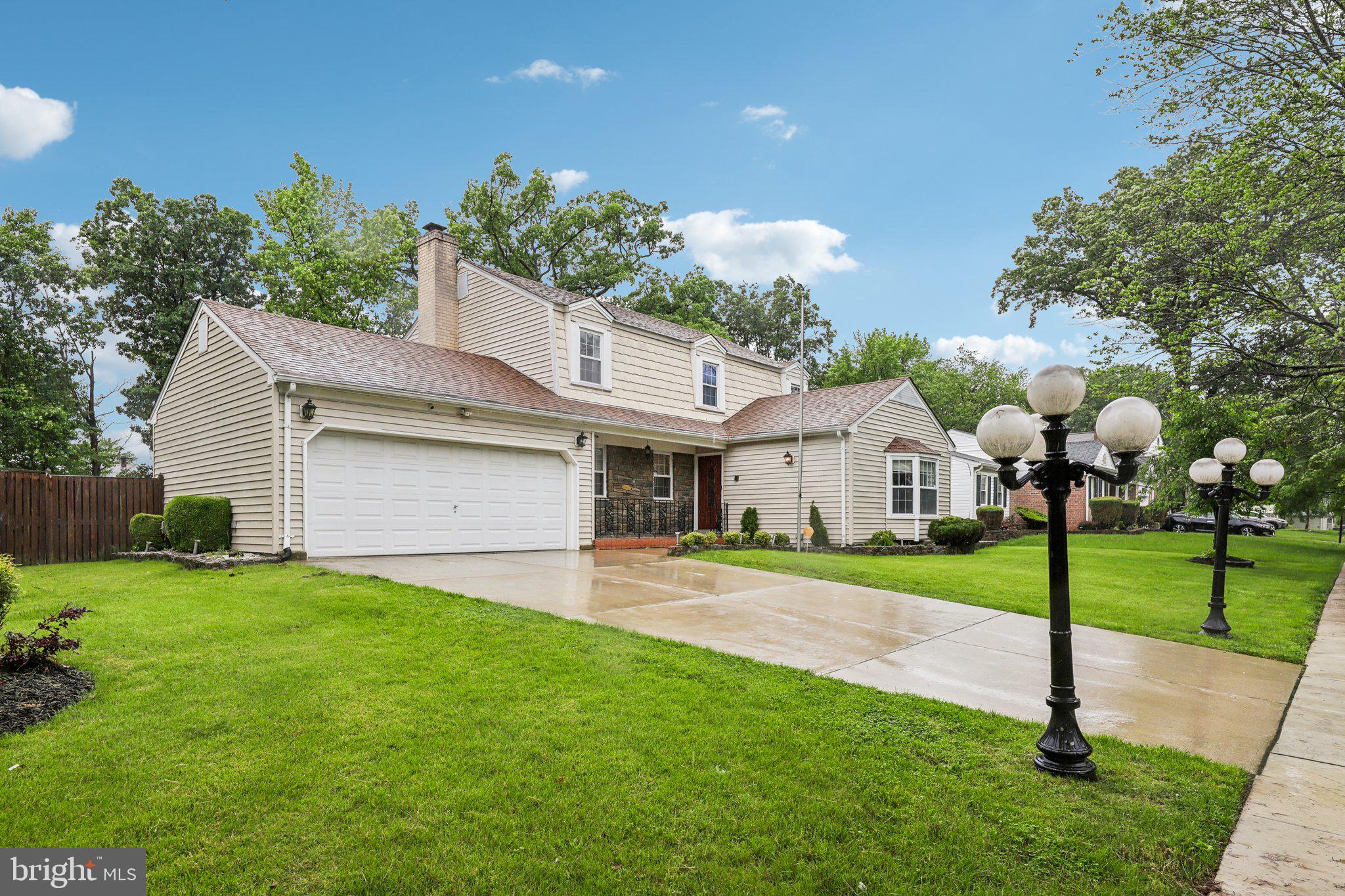 Welcome to this lovely 4-bedroom, 2.5-bath home with an attached 2-car garage! With fantastic curb appeal and move-in ready condition, this home truly sparkles. The main level features a spacious living and dining area, an eat-in kitchen, and a cozy family room with a fireplace and French doors that open to a large deck and fully fenced backyard—perfect for entertaining or relaxing.

Upstairs, you’ll find four comfortable bedrooms and two full bathrooms, including a primary suite with an updated ensuite bath. The spacious lower level offers flexible space for a rec room, game room, or home office and includes ample built-in shelving for storage and display.

Welcome home!