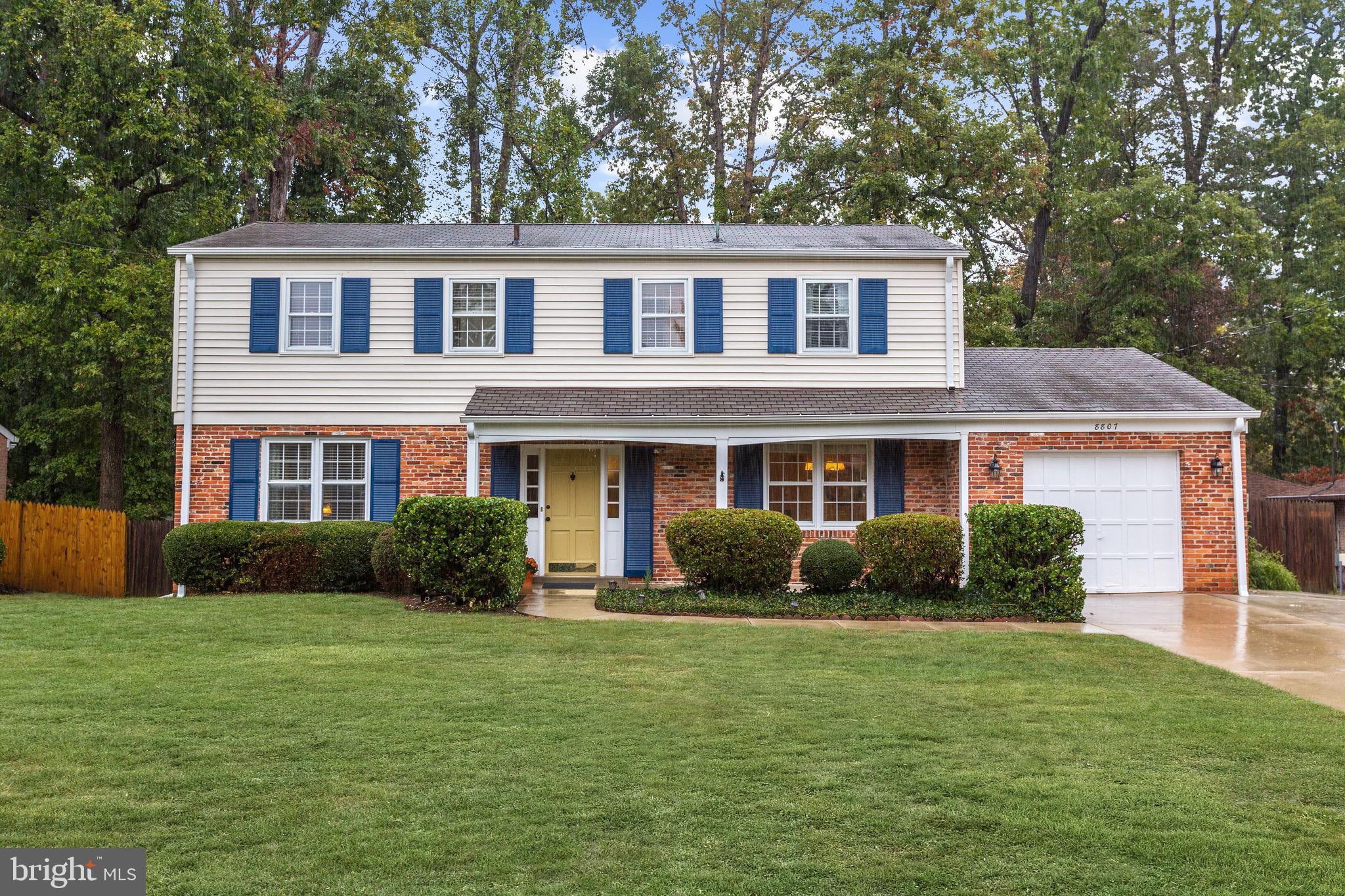 Welcome to 8807 Stonehaven Court, a picture-perfect Colonial in Highland Stone, showcasing 5 Bedrooms and 3.5 Baths. Spanning 3 levels, this bright and spacious home features a thoughtful floor plan that includes a Family Room with a wood-burning fireplace, a Master Bedroom with a dressing area and an En-Suite Bath, and a beautifully finished Lower Level, including a 5th Bedroom/Au pair or in-law suite.  The tranquil backyard is fully fenced and features a handsome Patio and grassy, level play space. An attached Garage and Driveway provide for ample parking. Offered at $745,000.