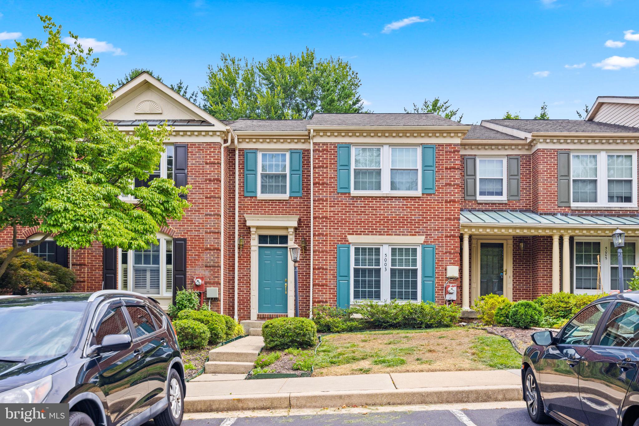 Welcome to 5003 Southern Star Terrace, a beautifully maintained brick-front townhouse offering three finished levels, 3 bedrooms, 3.5 bathrooms, and an exceptional Columbia location!

The main level features gleaming hardwood floors and a functional, open layout with a spacious living room, dining area, eat-in kitchen, and convenient half bath; ideal for both everyday living and entertaining.

Upstairs, the second floor includes two generously sized bedrooms that share a full hall bathroom, along with a primary suite complete with a recently renovated en suite bath, creating a private and comfortable retreat.

The finished lower level adds valuable living space with a cozy working fireplace, an additional full bathroom, and a large storage room...perfect for guests, a home office, or recreation.

Enjoy outdoor living with a private backyard, plus the ease of two assigned parking spaces in addition to guest parking. Sidewalk-lined streets make this community highly walkable, with shopping, grocery stores, and dining just minutes away. Centennial Park is just down the road, offering miles of trails and recreation, while Cedar Lane Park is right across the street for everyday outdoor enjoyment!

This home offers the perfect blend of comfort, convenience, and lifestyle in the heart of Columbia.