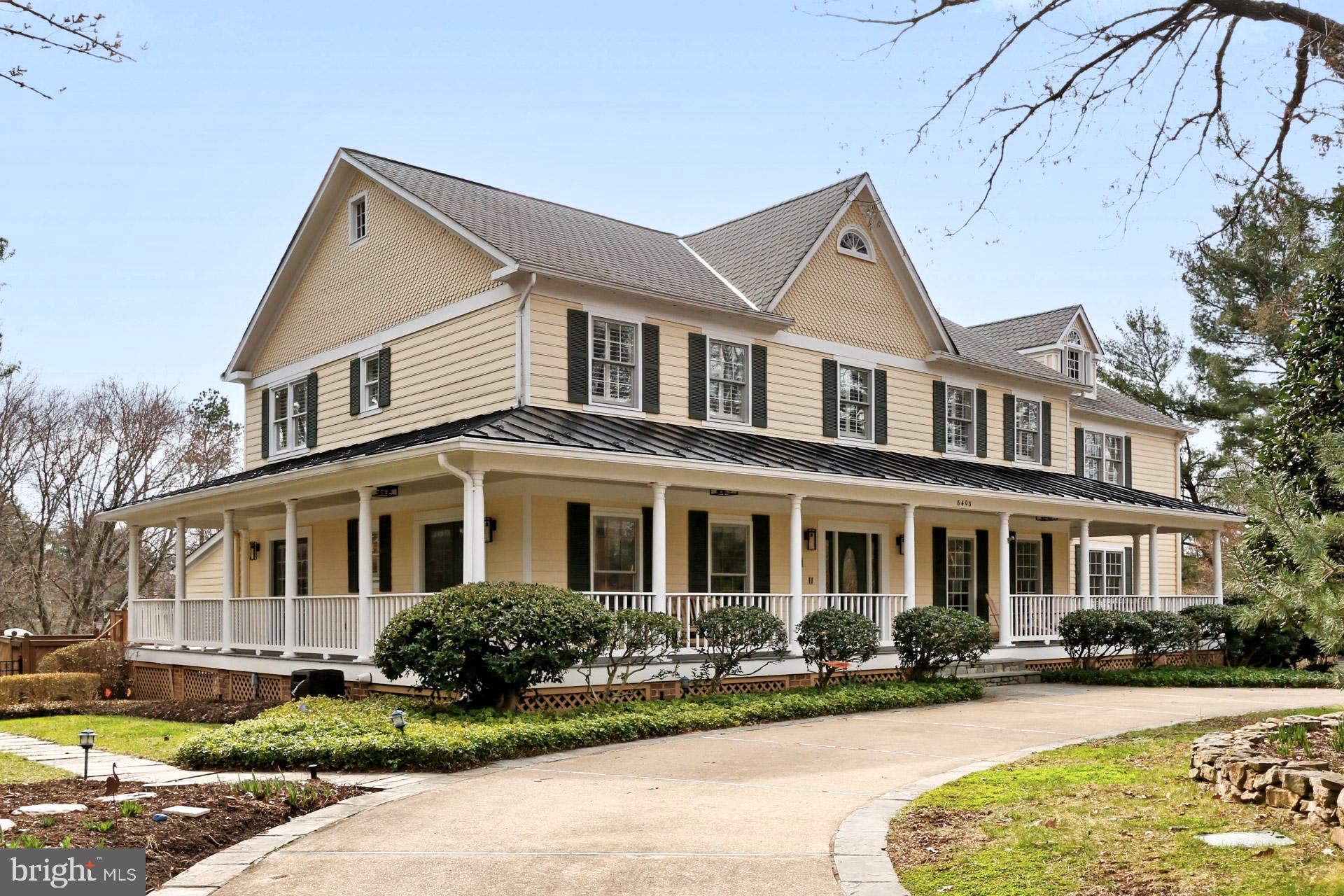 Welcome home to 8403 Honeywood Ct. in the sought-after Summerwood neighborhood.  The front porch awaits you and the incredible space will delight you all on a cul de sac location!  This rare opportunity is one you won't want to miss with a floorplan sure to please.   From the moment you walk in you will know this home was built with incredible attention to detail from the molding to the spacious first floor offices and in-law/guest suite with a private full bath.  An entertainer’s delight with spacious kitchen and family room areas perfect for all occasions and gatherings.    A pool room with an additional first-floor full bathroom and sunroom/morning room is perfect for wet feet to come in and dry off.  The home boasts a dining room for formal dinners and large celebrations! The living room is perfect for a quiet retreat and ample space for the baby grand.  Be sure not to miss the 2nd office space on the first floor that could easily be converted into a large butler’s pantry and serving area or additional storage.   The 2nd floor of the home is perfect for all – with 4 generous-sized rooms, 3 full bathrooms, and a primary suite that has it all.   Be pampered in this primary suite with the perfect space to curl up with a good book and pamper yourself in the luxuriously renovated bathroom.  Make mornings easier with the bar and beverage fridge area.   The designer closet space does not disappoint with additional shelving and storage between the two areas.   The lower level of the home offers all the comforts of the rec. room area and separate craft/dance/art studio.  The lower-level room makes for a perfect den or guest area with an adjacent full bathroom.   The home is complete with a tremendous gym room.  The gym could be converted to a garage or separate studio area.   The pool and outside area are perfect to welcome friends and family for all celebrations.  This home has the ultimate flex space opportunities to suit your needs and plans.  All of this and less than 1 mile to Spring Hill Elementary School and Spring Hill Rec. Center.  Be sure not to miss the aerial video link and document section for additional features including the external gas 22KW Honeywell Air-cooled home generator and pool information.  Subzero Refrigerator - June 2018, Asko Dishwasher - May 2017.
