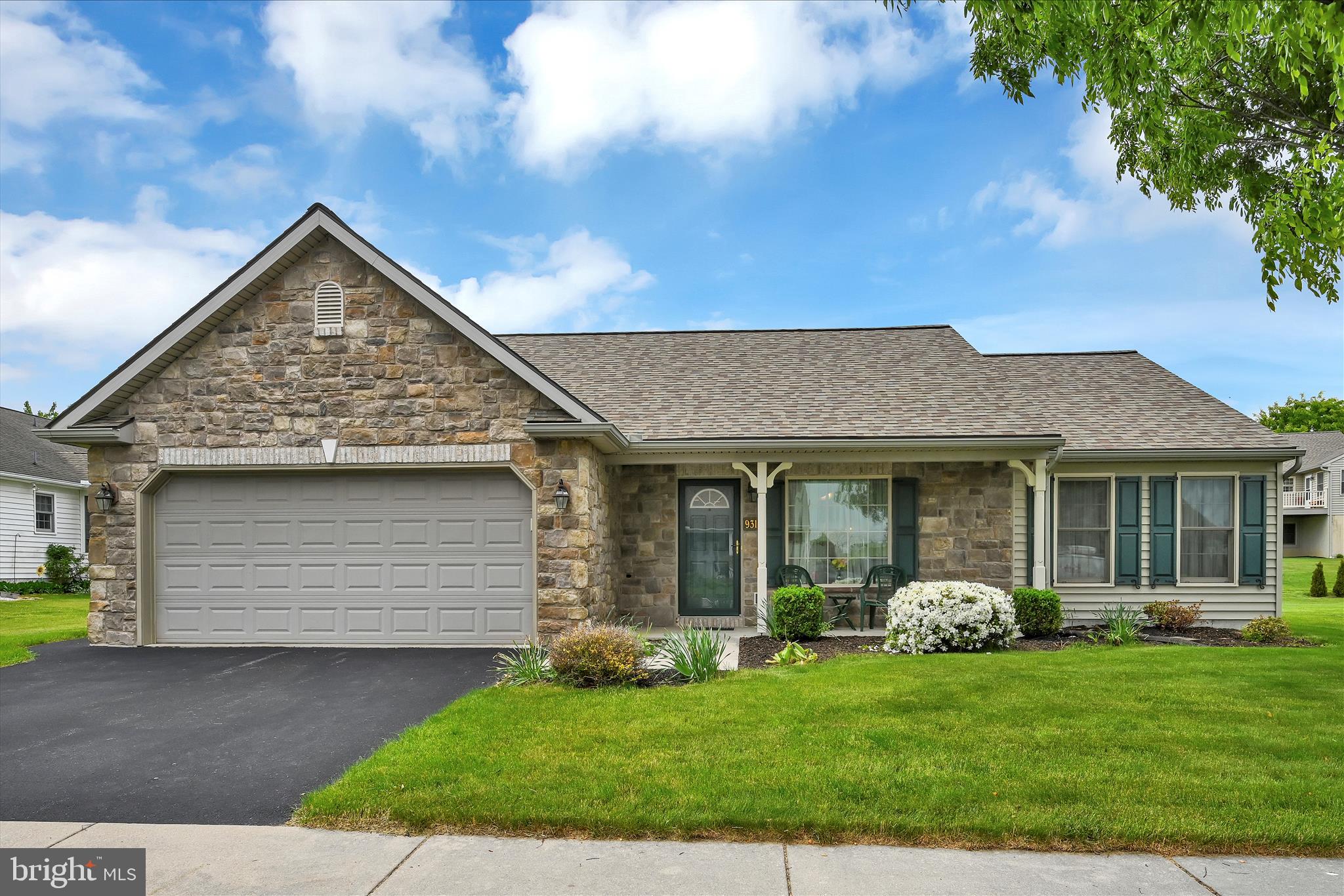 Welcome to easy, comfortable living in the desirable Brookshire 55+ community, where thoughtful design meets low-maintenance convenience and a welcoming neighborhood atmosphere.
This well-maintained 3-bedroom ranch offers true one-floor living with an open concept layout and soaring vaulted ceilings that create a bright, spacious feel throughout the main living areas. The home features two full bathrooms, including a private primary suite with its own en-suite bath for added comfort and privacy.
The kitchen comes fully equipped with all appliances included, making your move seamless. A two-car attached garage adds everyday convenience, while the level yard and oversized patio with an awning provide the perfect setting for relaxing or entertaining outdoors.
Major updates have already been taken care of, including new windows and a water heater in 2022, as well as a new roof in 2023—giving you peace of mind for years to come. The attractive stone and vinyl exterior adds to the home’s curb appeal.   Upper attic full walk around with extra storage.  
Enjoy all that Brookshire has to offer, from its lovely amenities to scenic walking areas, all while being just minutes from town, shopping, and everyday essentials.
This is low-maintenance living at its best—schedule your tour today!