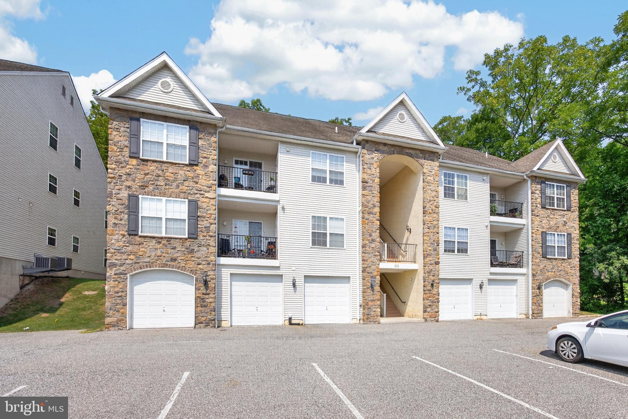 ***Professional Pictures coming by Tuesday***
Welcome to Perkiomen Place Condominiums, where comfort, convenience, and nature come together. This beautifully maintained, original-owner 2-bedroom, 2-bath top-floor condo offers the perfect blend of privacy and low-maintenance living. Ideally situated in the rear of the community, the home backs to mature trees and provides direct access to the Perkiomen Trail. Simply climb the nearby staircase and you'll be on the trail in moments, ready to enjoy walking, running, biking, or taking in the beauty of the outdoors.

Step inside to a hardwood foyer that opens to a bright and spacious floor plan highlighted by a dramatic two-story vaulted living room. The adjoining covered balcony overlooks the peaceful wooded setting, creating the perfect place to relax and unwind. The eat-in kitchen features 42-inch cabinetry, ample counter space, and includes the refrigerator, range, built-in microwave, and dishwasher.

The thoughtfully designed main level offers two generously sized bedrooms and two full baths, with large walk-in closets in both bedrooms. A convenient laundry room includes a washer, dryer, and utility sink.

Upstairs, the spacious loft overlooks the living room and provides exceptional flexibility for a home office, family room, fitness area, hobby space, or guest retreat.

Additional highlights include a separately deeded one-car garage that will convey with the sale.  

If you've been searching for a low-maintenance home without sacrificing space, privacy, or outdoor recreation, this exceptional condo is a rare opportunity. Enjoy the benefits of no neighbors above, a tranquil wooded backdrop, direct access to the Perkiomen Trail, and a location just minutes from shopping, dining, and major commuter routes.