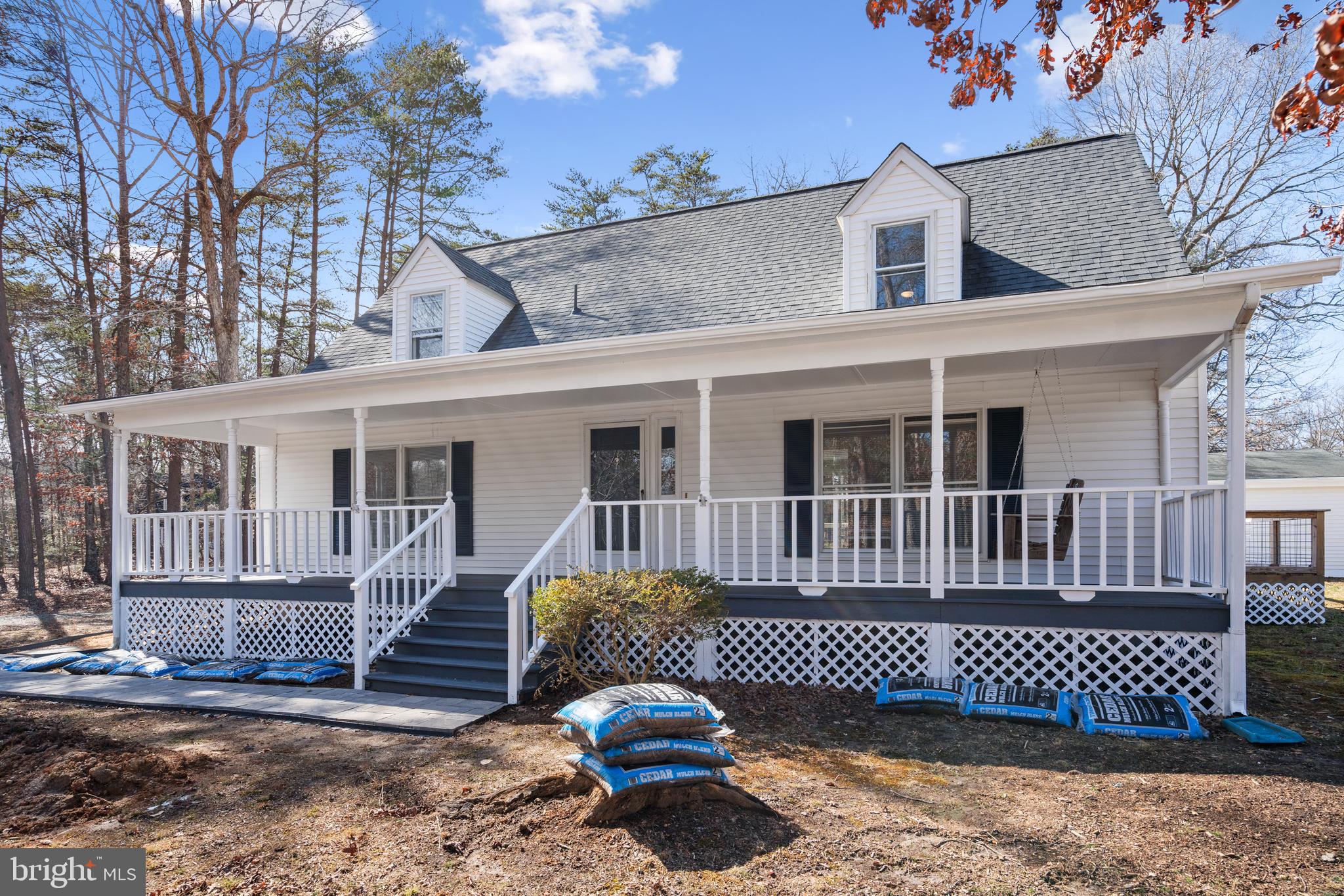 Charming Updated Cape Cod in Lake Anna Woods

This beautifully updated 2-story Cape Cod offers modern living in the serene, gated community of Lake Anna Woods. Sitting on a 1.31-acre corner lot, this 4-bedroom, 2-bath home has been completely renovated—with new floors, new appliances, and upgrades throughout, making it move-in ready!

The owner's suite is a true retreat, boasting a spacious new bathroom and a large closet for ample storage. Enjoy outdoor living on the wrap-around deck or relax on the huge front porch, perfect for taking in the peaceful surroundings. The property also includes a large detached garage, providing ample storage for vehicles, tools, or watercraft.

As a resident of Lake Anna Woods, you’ll have access to Lake Anna, one of Virginia’s largest freshwater lakes, offering boating, fishing, swimming, and hiking—all within a private, gated setting.

With its modern updates, spacious layout, 1.31-acre lot, and prime location near the lake, this home is a rare gem waiting for you to make it your own!