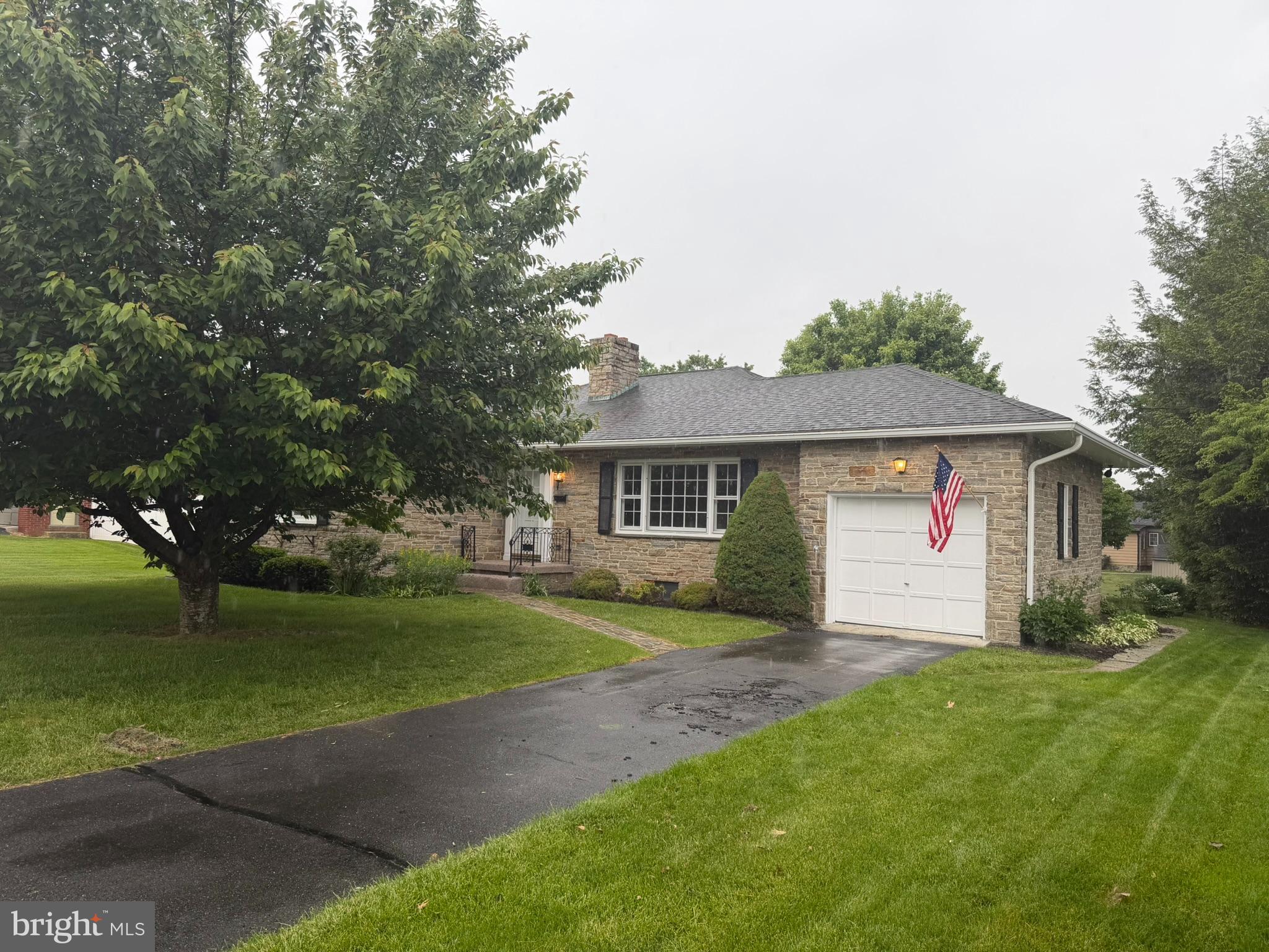 Beautiful all-stone home located in a wonderful Greencastle location within walking distance to schools! This charming 3-bedroom, 1.5 bath home offers a perfect blend of character and updates throughout. Inside you’ll find new granite countertops, updated flooring, brand new electrical service, and a finished basement with new flooring providing additional living space for your family to enjoy.

Step outside to a fabulous backyard featuring mature trees and plenty of space to relax or entertain. Enjoy your morning coffee or unwind in the bright and relaxing sun porch filled with natural light from the many windows.

This well-maintained home offers charm, updates, and a prime location all in one — schedule your showing today!