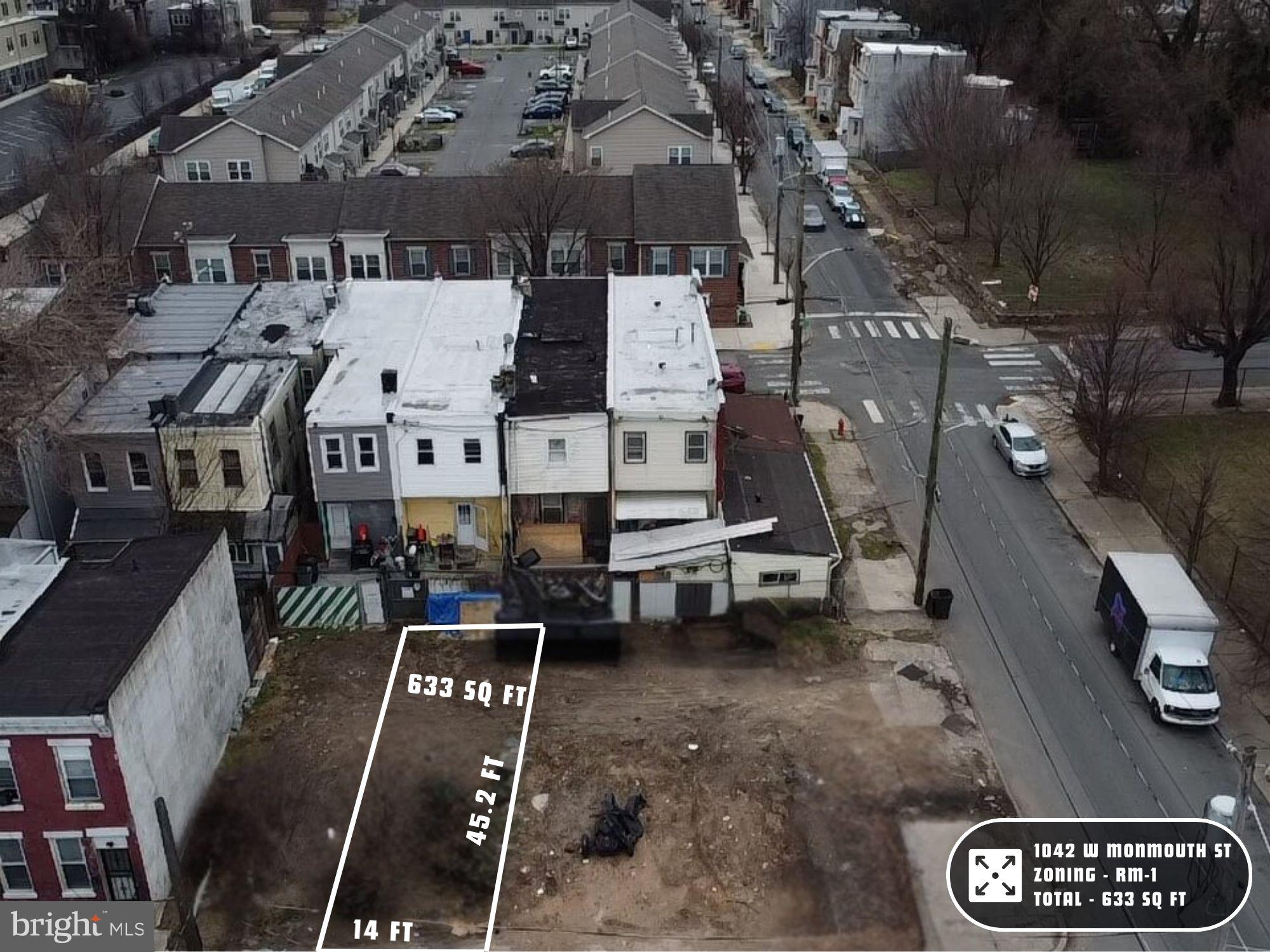 1042 W Monmouth St offers a prime development opportunity in Philadelphia’s growing North Philadelphia market. This 14 x 45.2 buildable lot is ideal for residential or mixed-use development, allowing investors to capitalize on ongoing neighborhood growth and increasing demand. With convenient access to transit, major roadways, and local amenities, this site presents a straightforward project with strong long-term upside.