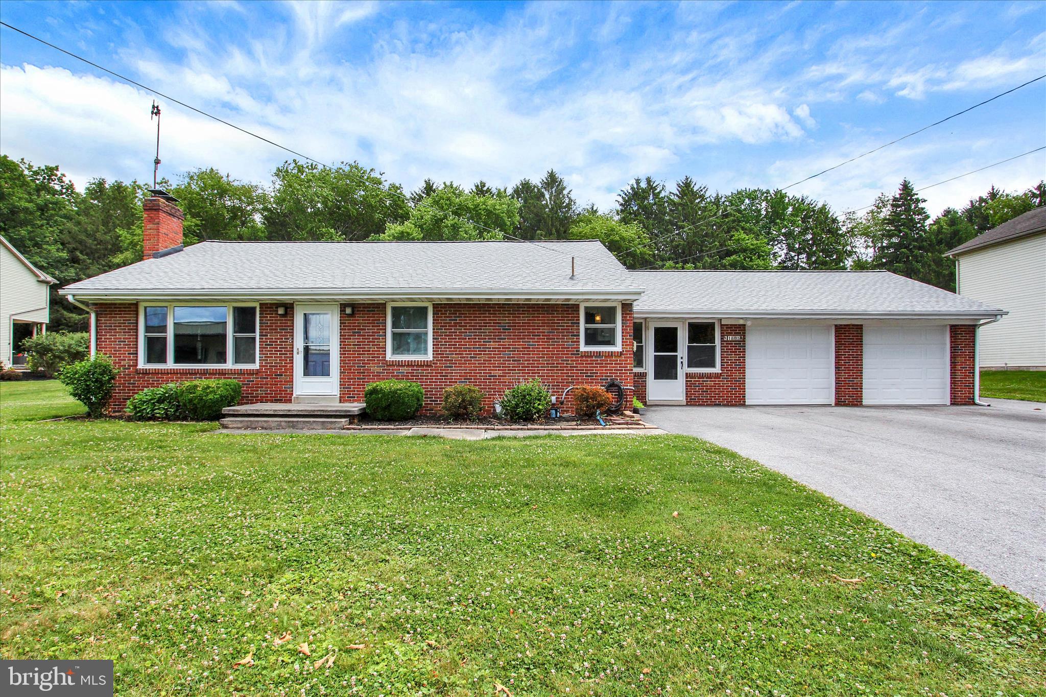 Welcome home to easy one level living in this well-maintained home just around the corner from Codorus State Park. There is a nice sized eat in kitchen with new backsplash tile, the living room has wood floors and  natural light. There are three bedrooms with one of them converted to a laundry room/office area. Laundry hook-ups are still in the basement if needed. The bathroom has been renovated and has a walk-in shower. The breezeway leads to a two-car garage with room for storage. The basement steps have been replaced for safety and functionality. The basement would be a good space to finish with a fireplace and an exit to the back yard. Come and see this home so you can move in and enjoy the park before summer is over!