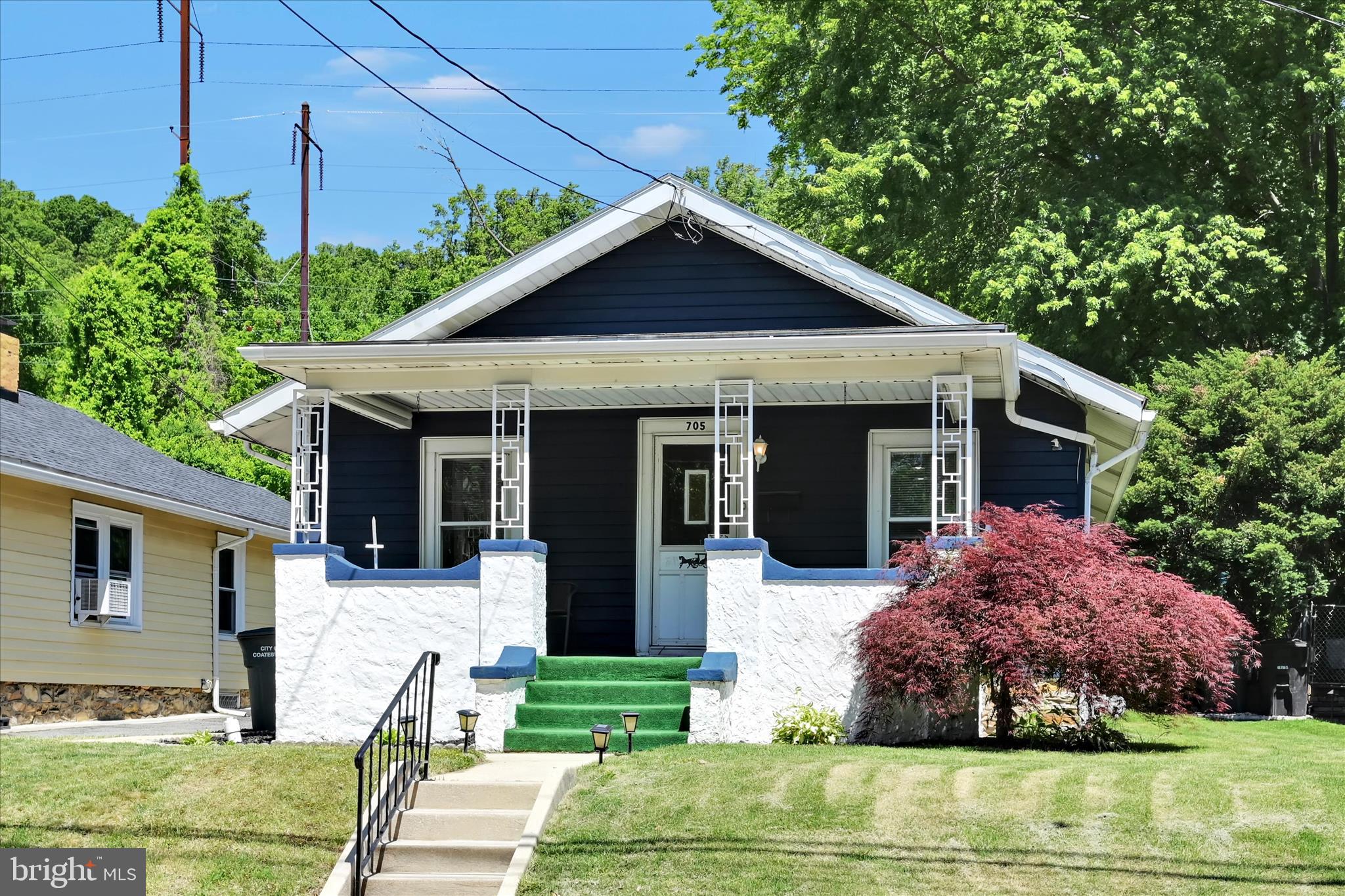 Enjoy this updated single home with 3 bedrooms. The cozy front porch is inviting with the warmth of the summer. As you enter the front you'll find an open dining area and living room with newer luxury, vinyl plank flooring, ceiling fan and 3 window air conditioners. The updated kitchen offers lots of storage with many cabinets and a pantry, stainless steel appliances, newer countertops and backsplash, large sink, gas stove, microwave and dishwasher.  The full bath is also updated with new cabinet, toilet and flooring. Enjoy all the newer replacement windows also. Off the kitchen you'll find a cozy covered patio for those outdoor picnics and relaxing. Plus the fenced back yard makes a great area for your pets or children to feel safe- a nice flat area in back with a shed for more storage.  A full basement is ready to finish. There is a laundry area, utility room and 2 rooms for your use or extra storing of your belongings. Seller has added a 1 year home warranty for the buyer at seller's expense at time of closing   A must see at this price range, won't last.  Open House Sunday 1-3 June 14, IF it is still available by the weekend.