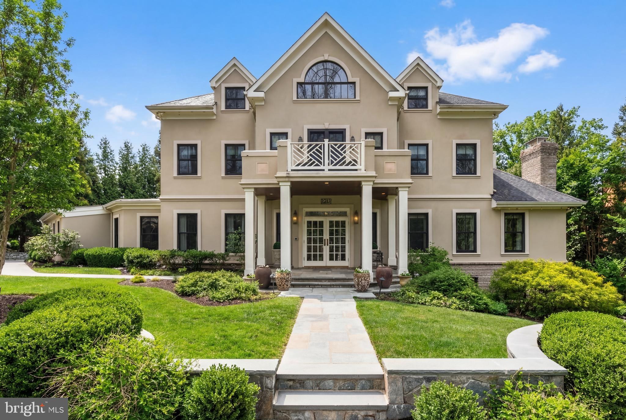 **A Remarkable Bethesda Estate Where Artisanal Craftsmanship Meets Modern Luxury**

9413 Brooke Drive is an extraordinary estate that seamlessly blends artisanal craftsmanship, historic inspiration, and modern luxury. Originally built in 1988, the home was purchased in 2013 and lovingly reimagined by the current owners, who invested a tremendous amount of time, energy, and resources to reimagine every room, system, and surface with uncompromising attention to detail.

Completed in three meticulous renovation phases, the residence has been comprehensively refined both aesthetically and structurally. Improvements include new EIFS (exterior insulation and finish system) exterior, new roof, new Weather Shield windows and doors, and new dual-zone HVAC systems, ensuring comfort, efficiency, and longevity—while preserving a timeless, collected aesthetic rarely found in newer construction.

Spanning over 8,000 finished square feet across four beautifully finished levels, the home offers seven bedrooms and eight luxurious full bathrooms plus a powder room, all thoughtfully designed to balance grand entertaining with intimate everyday living.

Signature Kitchen & Entertaining Spaces
The kitchen, dining area, and pantry were designed by acclaimed Washington, DC designer Josh Hildreth of Josh Hildreth Interiors and have been featured in The Washington Post, Washingtonian, Home & Design, Mansion Global, and John Eric Home. Inspired by a reimagined 19th-century barn aesthetic, the space showcases antique reclaimed chestnut columns and beams, shiplap oak ceilings, Wood-Mode and Brookhaven cabinetry, and Sub-Zero and Wolf appliances. Finishes include antique stone flooring from the Cotswolds, hand-painted French tiles above the range, Kodiak Brown granite countertops, and Imperial Danby marble in the pantry.

Main Level
Gracious formal and informal living spaces include a formal living room with beamed ceiling and gas fireplace, formal dining room with custom wall and ceiling finishes, family room with fireplace and French doors to the porch, a sunroom, private office suite with full bath, scullery, mudroom/laundry area, and powder room.  Every space has been carefully curated with bespoke finishes, custom millwork, and designer lighting.

Upper Levels
The first upper level features an expansive primary suite with sitting area, two walk-in closets, laundry, and spa bath with marble soaking tub, separate shower, and double vanities. Three additional bedrooms and two beautifully appointed bathrooms complete this level, each with whimsical design details and thoughtful storage.
The second upper level offers two additional bedrooms, two full baths, an office, and an exceptional lounge and media room with movie projector, drop-down screen, and kitchenette—perfect for movie nights, sleepovers, or casual entertaining.

Lower Level
The walk-out lower level includes a recreation room with built-ins, kitchenette, and pool access; a private guest suite with sitting room with gas fireplace and ensuite full bathroom; cabana-like full bath with steam shower and Infrared sauna; home gym; and multiple storage/mechanical rooms.

Outdoor Living
The 0.6-acre lot offers resort-style living with mature landscaping, multiple patios, covered porch with heaters and ceiling fan, and a heated swimming pool. The property also features a three-car garage and private side driveway.

Location
Conveniently located in the Walt Whitman High School district (with a convenient school bus stop in front of the property), with easy access to downtown Bethesda, Washington, DC, Northern Virginia, and major commuting routes including I-495 and I-270.

9413 Brooke Drive is not simply renovated—it has been thoughtfully recreated with a level of craftsmanship, provenance, and design integrity rarely found in the marketplace. This is a home for the buyer who values authenticity, artistry, and enduring quality, paired with modern comfort and resort-level amenities.  By Appointment.