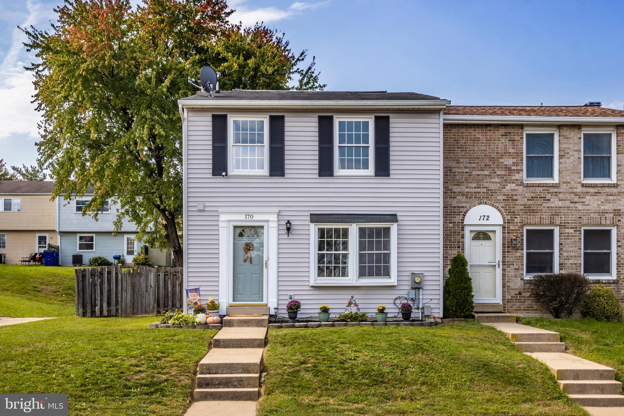 New Price—Great Value in Frederick! Discover the charm and comfort of this beautifully maintained end-unit townhome, now with a $10,000 price reduction! Featuring 3 bedrooms, 1 full bath, and 2 half baths across three finished levels, this home is move-in ready and offers plenty of space to spread out and enjoy.

Step inside to a stylish main level with luxury vinyl plank (LVP) flooring, leading to a modern kitchen with stainless steel appliances, upgraded countertops, and ample cabinetry—ideal for any home chef or entertainer. The cozy lower-level family room, complete with a fireplace, is perfect for unwinding on chilly evenings. This level also provides a convenient laundry area and extra storage space.

The fully fenced backyard offers a private retreat with a spacious brick patio, ideal for outdoor dining, gardening, or simply relaxing. Plus, a storage shed is included for added convenience.

Located in a sought-after community close to parks, schools, shopping, and commuter routes, this well-cared-for townhome combines comfort and accessibility in one. Don’t miss the chance to make this home yours at an incredible value—schedule a tour today!