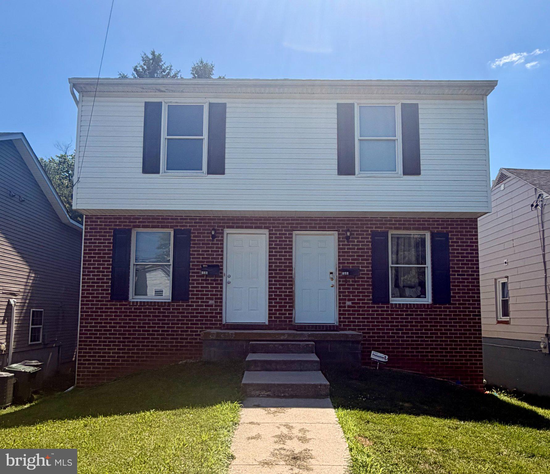 Investment opportunity in Hagerstown! This duplex features two separate 2-bedroom, 1-bath units, each with a private entrance and full basement. Both units are currently vacant, providing immediate flexibility for investors to set rental rates and select tenants or for an owner-occupant seeking to offset housing costs with rental income. Conveniently located near shopping, dining, employment centers, and major commuter routes, the property offers strong rental potential and long-term investment appeal. A great opportunity to add a multifamily asset to your portfolio or live in one unit while renting the other.