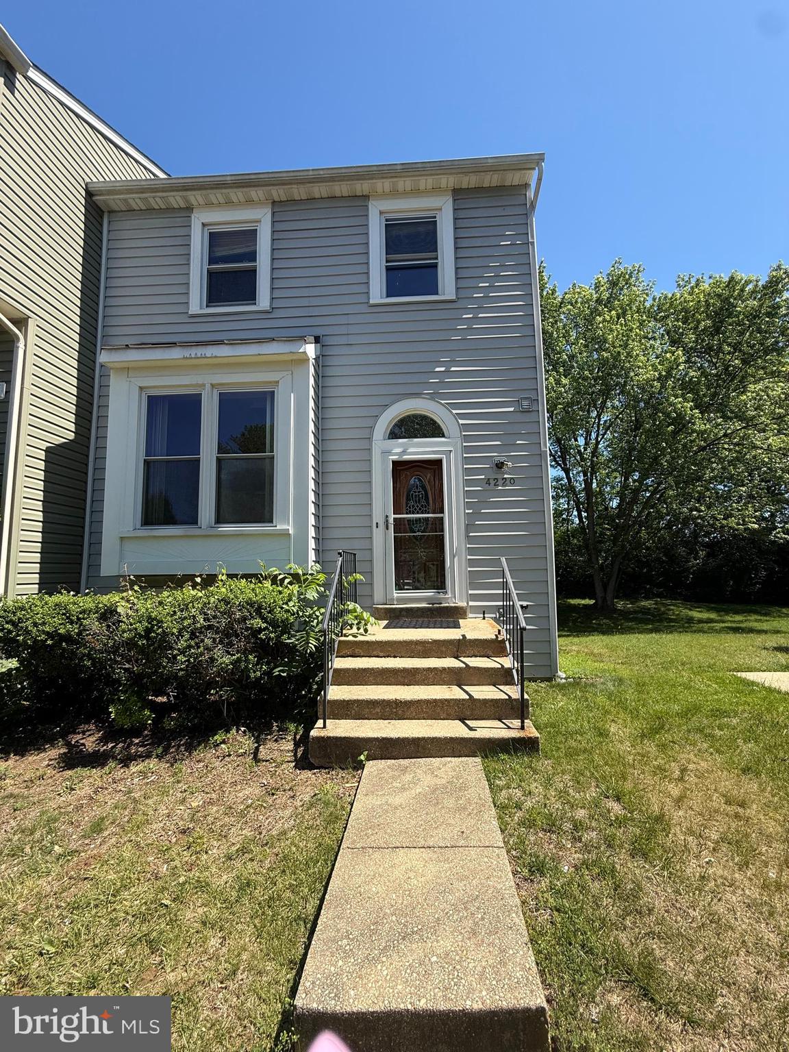 End unit townhouse located just minutes from I-95 and BWI Airport.  Easy commute to Washington, DC and Baltimore.  The features of this home are fenced in yard, large deck (backs to woods) the open staircase , fire place and open design.  Also, there are two assigned parking spaces that convey with the house.  House needs some work, is priced accordingly and is being sold As-Is.  It is an estate sale.   Come take a tour!!!