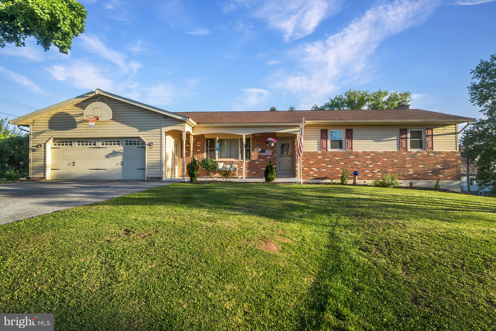 This beautifully maintained home combines timeless charm with modern updates and sits on nearly 3/4 of an acre in desirable Exeter Township. Featuring 4 bedrooms, 2.5 bathrooms, a finished basement, and an in-ground pool, this property offers plenty of space both inside and out. Original hardwood floors and exposed wood beams add warmth and character, while the updated bathrooms showcase stylish finishes and walk-in showers. The spacious family room addition provides the perfect setting for entertaining, relaxing, or gathering with loved ones. Move-in ready and packed with features, this is a home you'll be proud to call your own. Schedule your showing today!