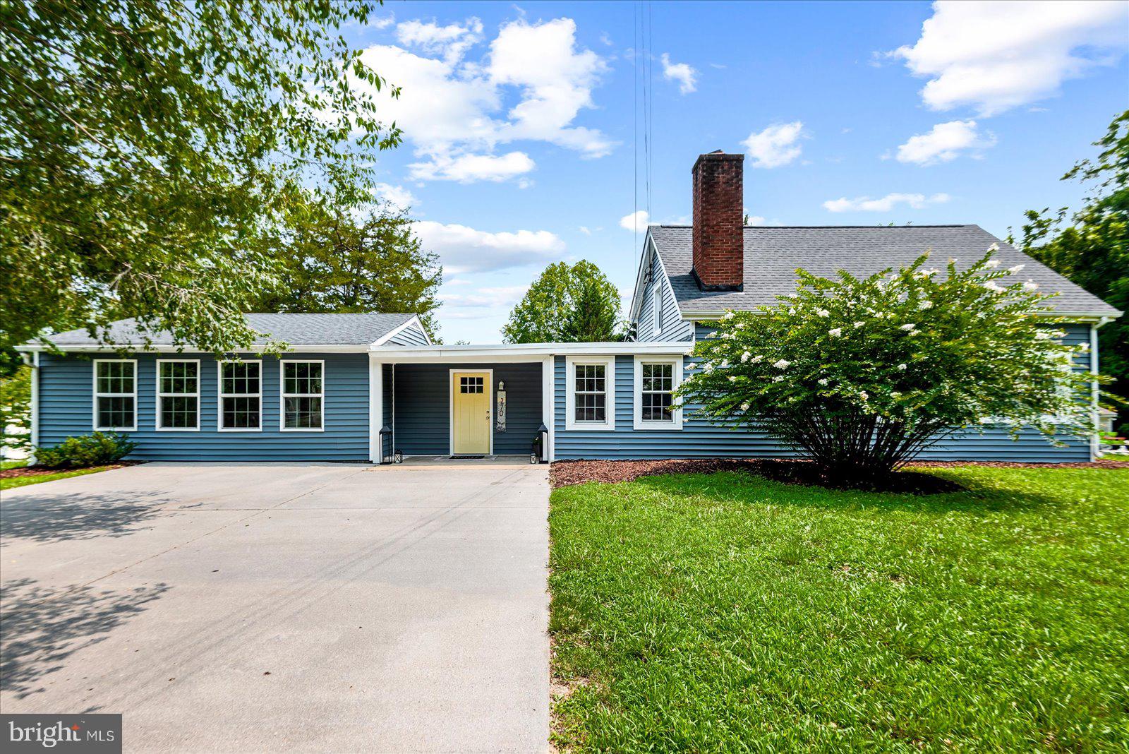 Adorable Cape Code with additional lot adjacent, Perc test complete and approved for 3br! Sale is for 2 sep tax Id's. 270 Ellis Dr with existing 2/2 home (.267 acres) is 13A5-5618. Additional unimproved lot to left of home is 13A5-5617 (.217 acres). See additional info in docs. Whether an investment or possible family compound there's so much to love! Nestled in the charming Blue Ridge Shores community, this delightful Cape Cod home offers exceptional value in a charming golf cart community full of lakeside amenities, community beach, tennis and basketball courts and community center. This split floor plan features a huge master bedroom & bath to the left of foyer and the remaining amenities to the right. Enjoy cozy evenings by the living room fireplace, open space for entertaining with dining room off the kitchen and a bright sun filled space thanks to an open loft bedroom upstairs and its multiple skylights. A second full bath off the kitchen adds convenience for those big gatherings, utility room with W/D hookups and separate office space round out the bottom floor. A spacious rear patio area awaits for those summer BBQ's and a great yard beyond. Step outside to discover the community's stunning lake and beach amenities, perfect for summer days spent swimming or picnicking by the water. The surrounding area boasts beautiful parks and recreational areas, ideal for outdoor enthusiasts. Experience the warmth of community living and all Louisa County has to offer, and the added bonus of a future build to complete your plans!