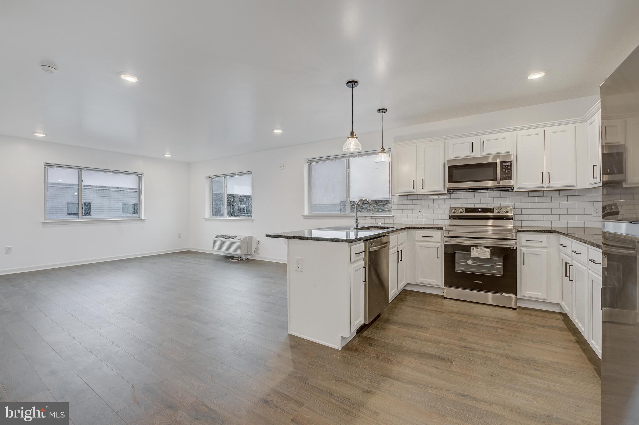 Available Now! Modern & Spacious one-bedroom coming available in a brand new construction apartment community. Located along Roxborough's vibrant Ridge Avenue corridor, convenient to shopping, dining, transit, and more! Your new home includes easy-to-clean  vinyl wood plank flooring, custom granite countertops, and large windows that let in tons of natural light. Stacked washer & dryer in the apartment with dishwasher & garbage disposal make chores a breeze! Stay comfortable year-round with individually controlled PTAC Climate Control in each room. All residents at Lilac Pointe can access the green roof deck, resident lounge, and fitness center for no additional charge. Plus, we are pet friendly with NO FEES! Apply today- this home will not last long!
