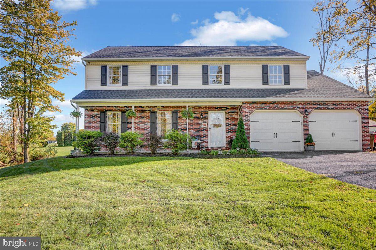 Looking for privacy and space, look no further!  Fabulous 5 bedroom home situated on almost 3 acres in the Oley Valley School District is just what you've been looking for.  22 handle kitchen with granite countertops, stainless appliances, and island.  Enjoy cold winter nights by the woodburning fireplace in the family room, or entertain outside in the summertime in the above ground swimming pool.  Plenty of space in the lower level for entertaining as well.  This home offers a newer 2 year old roof, 2 year old heatpump,  newer garage doors, some newer carpeting and so much more. This beauty won't last, so come take a look and enjoy for the holidays!