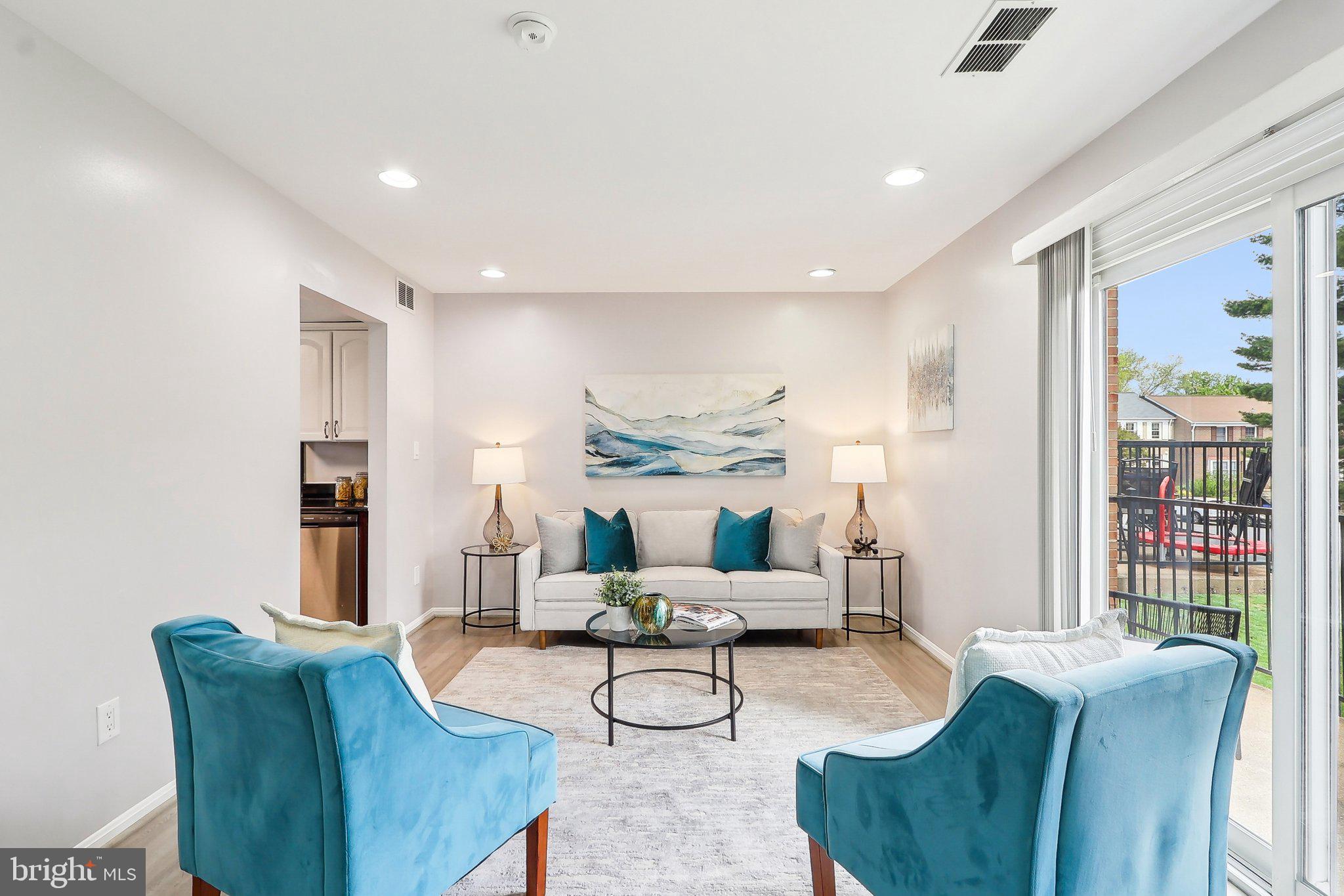 Welcome to this beautifully updated townhome-style condo in the Newberry community in Sterling! With 3 bedrooms, 2 baths, and two reserved parking spaces, this home offers the perfect blend of comfort, style, and convenience.

The main level features a spacious family room filled with recessed lights and natural light—ideal for relaxing or entertaining. Luxury vinyl plank flooring flows seamlessly throughout the main and upper levels adding a modern touch. The updated kitchen shines with freshly painted white cabinetry, granite countertops, stainless steel appliances, and updated light fixtures. Step out onto your private terrace—perfect for morning coffee or evening wind-downs. Large storage area for seasonal items or extra belongings. Upstairs, you’ll find three generously sized bedrooms, all with ample closet space. The spacious primary bedroom is a true retreat, offering abundant natural light and room to unwind. Both bathrooms have been updated and offer functionality with style. Freshly painted throughout and move-in ready, this home is conveniently located just a few miles from the Silver Line Metro, Dulles Airport, Route 28, Dulles Toll Road, and Route 7—making commuting a breeze. Steps away from the beautiful W&OD Trail; a paved trail between Shirlington and Purcellville, Virginia. Run, cycle or skate the 45-mile route along the former roadbed of the Washington & Old Dominion Railroad, which runs through the urban heartland and into the Virginia countryside. Equestrians can ride the adjacent 32-mile gravel horse trail. The W&OD trail has multiple parking areas, enabling you to jump on and off the trail at various points.

Don’t miss this opportunity to own a stylish and well-located home in one of Sterling’s most convenient communities!

Updates Include: Roof (2018), HVAC w/ UV Light Filter (2021), Kitchen Appliances (2021), Kitchen Faucet (2024), Lower Level LVP Flooring (2021), Freshly Painted Interior (2021-2025), Updated Full Bath (2021), Kitchen Cabinets Painted & LL Door Knobs Replaced (2025), New Attic Insulation (2025), Updated Ceiling Fans in Secondary Bedrooms(2024).