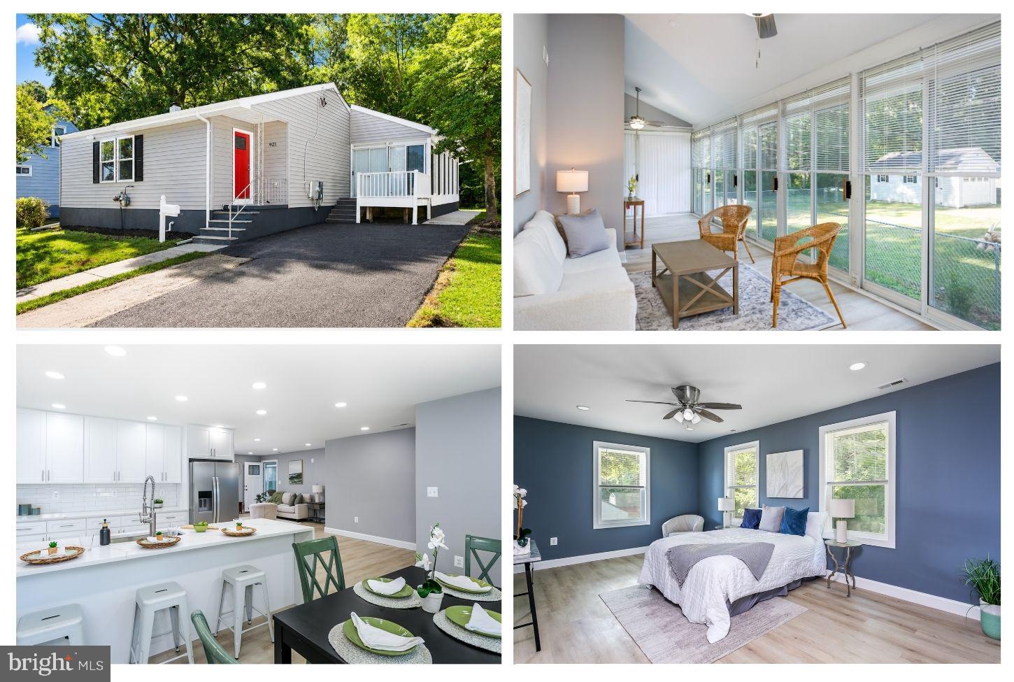 This is the one! Beautifully remodeled in 2026, 921 Homberg Ave offers modern amenities and finishes with the ease of main-level living, an unforgettable sunroom, and private driveway parking. From the moment you arrive home, you'll be welcomed by a neatly trimmed front yard and parking space for two vehicles. Step inside and you’ll be wowed by the warm natural light and airy open layout. At the heart of the home you’ll fall in love with the gourmet kitchen featuring brand-new stainless steel appliances, white shaker cabinets, a walk-in pantry, expansive marble-inspired quartz countertops, and a spectacular waterfall-edge peninsula with ample seating. Whether you're hosting or staying-in, the adjoining dining and living rooms keep everyone connected. The neighboring sunroom feels like an extension of the outdoors and is destined to become your favorite space in the home. Vaulted ceilings, overhead fans, and abundant natural light create the perfect setting to sip your morning coffee, curl up with a good book, or simply unwind while taking in peaceful views of the backyard, with direct access to the deck for a breath of fresh air. When the day is done, the Primary Suite is your personal getaway, gifting you a spacious bedroom, walk-in closet, and stylish private full bathroom featuring a glass-enclosed shower and contemporary vanity. Three additional bedrooms with plush new carpeting provide flexibility for family, guests, or a home office. A well-appointed hall bathroom with tub/shower combination and separate laundry room add convenience, while the expansive unfinished basement delivers exceptional storage and room to grow. With plenty of summer left and autumn on the horizon, the flat, tree-lined backyard is sure to get some use! Don’t let this special home get away; schedule a showing today!
