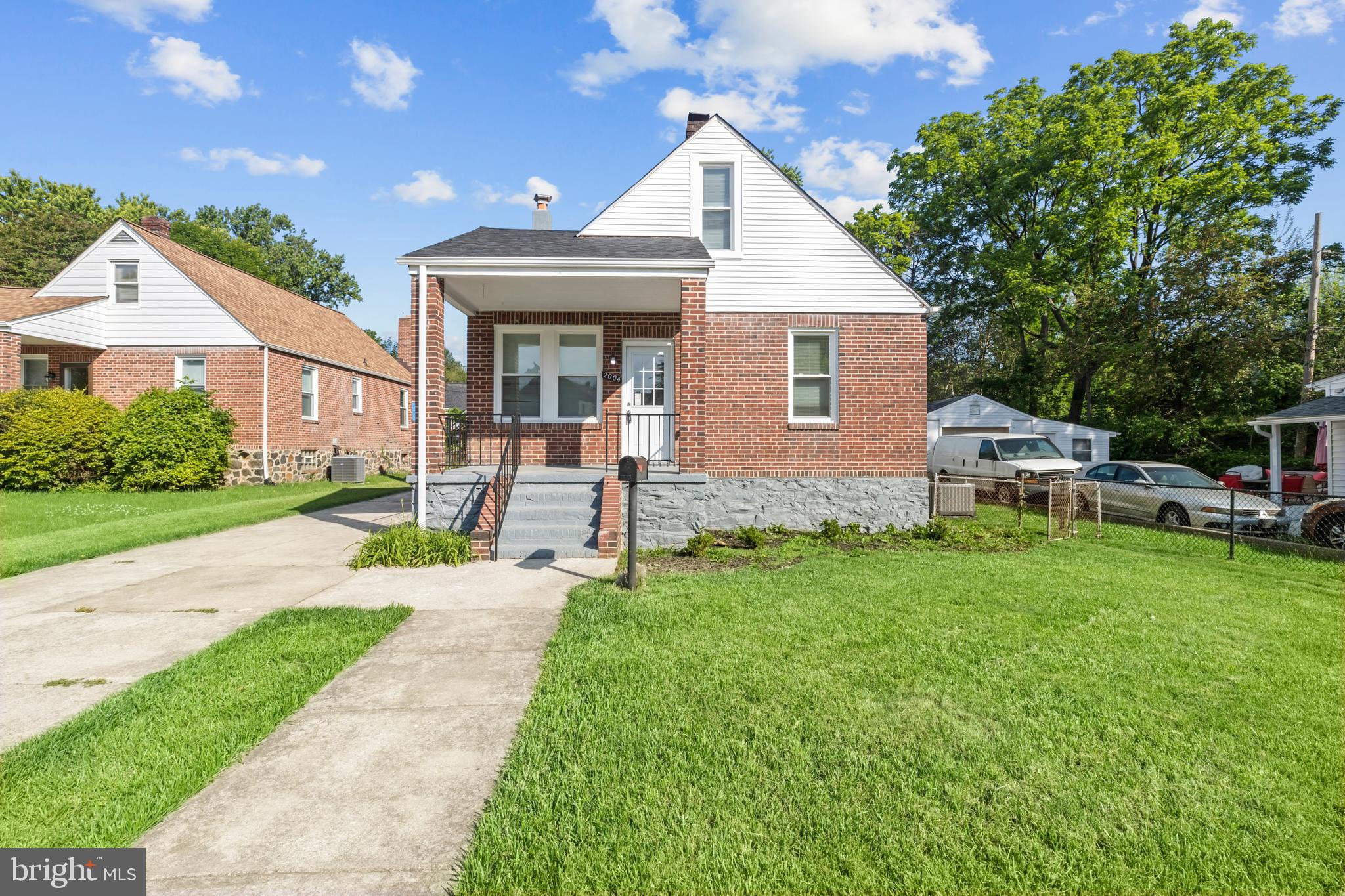 Welcome home to 2004 Englewood Ave. This charming and beautifully updated Cape Cod features 4 bedrooms and 2 full bathrooms! This move-in-ready home offers numerous recent upgrades, including a new roof, new AC system, new windows, a fully renovated kitchen with stainless steel appliances, and two brand-new bathrooms. Recessed lighting throughout the home adds a modern and elegant touch.

The spacious layout includes 2 bedrooms and 1 full bathroom on the main level, plus 2 additional bedrooms and 1 full bathroom on the upper level. The finished walk-up basement provides a stunning recreation room, perfect for entertaining, relaxing, or extra living space.

Enjoy the beautiful backyard with a detached 1-car garage, offering both convenience and additional storage. This well-maintained home combines classic charm with modern updates, a must see!