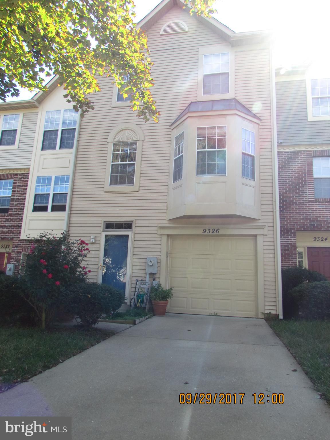 3 floor, 3 bedroom, 2.5 bathroom townhome in beautiful Bowling Brook! Large eat-in kitchen with stainless steel appliances, granite counters tops, deck and fenced in back yard. Living room and finished den for additional living space. Master bedroom with walk-in closet and full bath. Close to shops, restaurants and major commuter routes. No smoking, no pets. Must have good rental history and a credit score of 650+