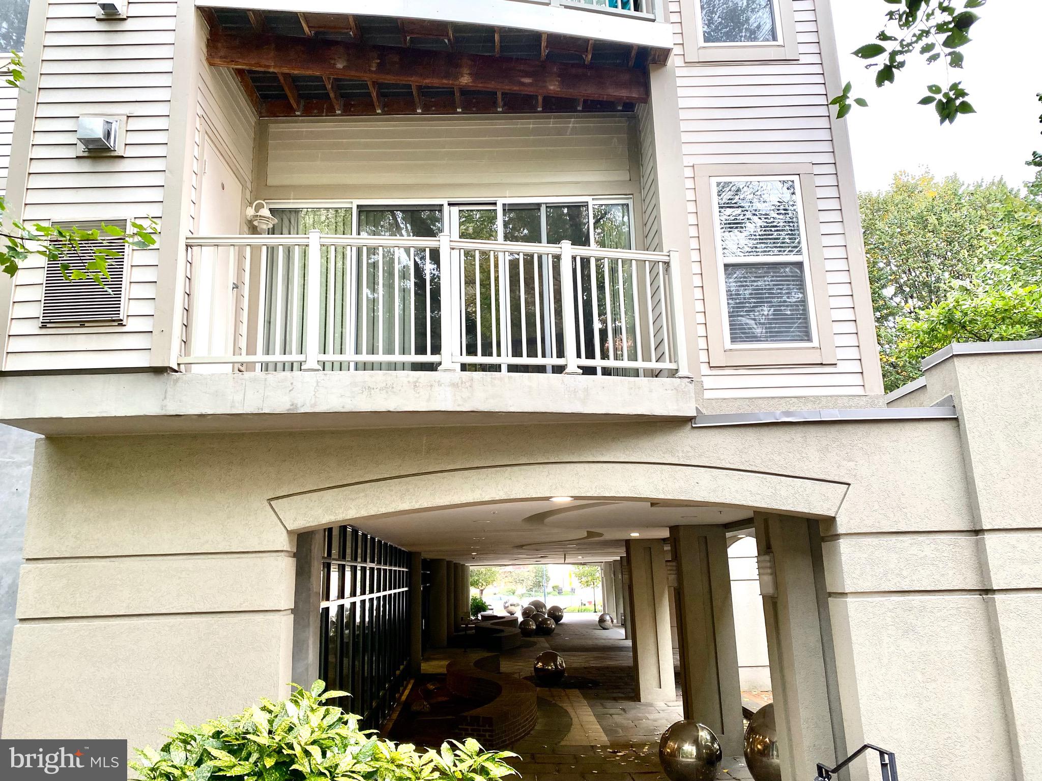 Lux well appointed 2 bed rooms, 2 full baths, Open and Bright condo, 2nd fl above grade, CORNER unit in the heart of Down Town Silver Spring.  LOTS of LIGHT!  Kitchen with Granite, Newer Appliances and  Hardwood Floor. Open to the Living Room to the Large Balcony with tree view.  Spacious Primary Bed Room with Large Walk in Closet and a bath with duel vanity. 1 assigned garage parking space, exercise room... and  just 9 min walk to the Silver Spring Metro, short walk to the Giant Grocery Store.No smokers. GCAAR App. $50/adult; or RentSpree Application  https://apply.link/XByaPsI