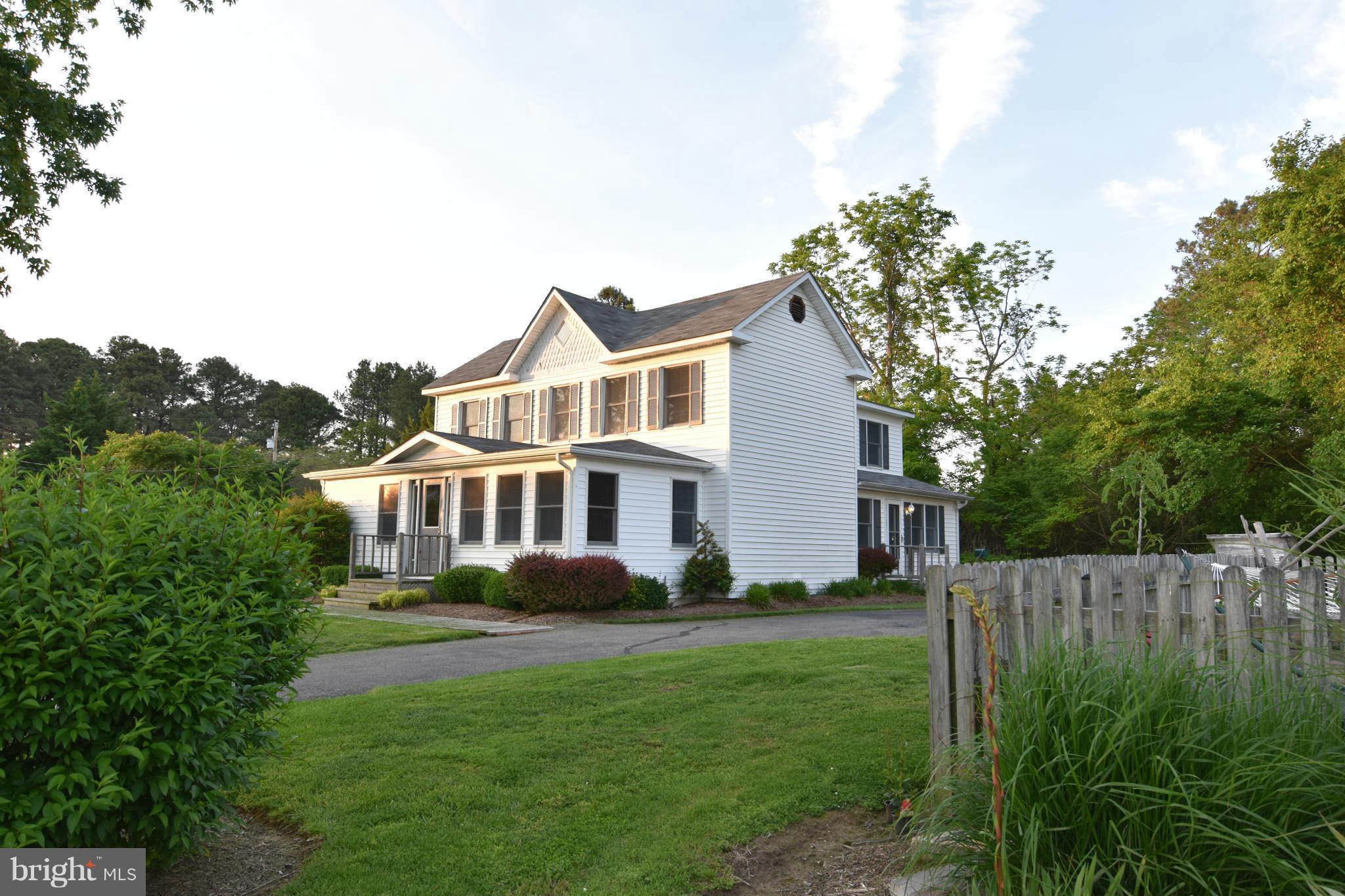 This charming farm house has had many renovations over the years.  Enjoy panoramic sunsets on the Potomac River from the enclosed sun room or take a walk down to the deeded water access on St Georges Creek. Main level bedroom or den, open spacious kitchen, public sewer, in ground pool, detached garage/shop/pool house.  Beautifully manicured yard with plenty of room for parties or games!!