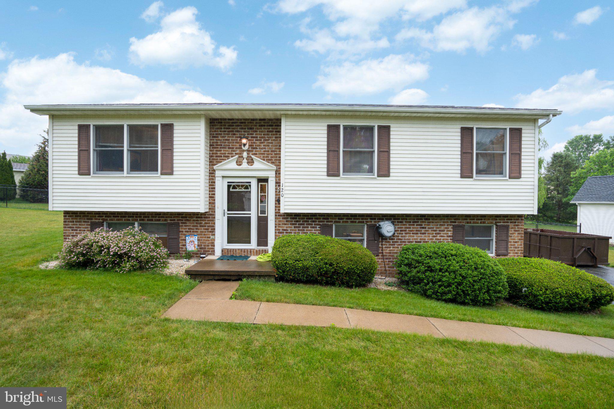 Affordable living on a spacious .55‑acre lot in a quiet, rural neighborhood setting. 120 Edward Drive is a lovely 3‑bedroom, 2.5‑bath split‑level home offering nearly 1,200 square feet, a peaceful backyard lined with mature trees, and a newly fenced area ideal for pets or play. The upper level features a practical, comfortable layout with a bright living room, a dining area with glass sliders to the deck, and a spacious oak kitchen with peninsula seating. Down the hall, you’ll find a nicely appointed full bath, two bedrooms, and the primary suite with its own private bath. The lower level adds valuable flexibility with a large rec room, storage closets, a half bath, and a dedicated laundry room, along with convenient inside access to the 2‑car garage. Step outside to enjoy relaxing evenings on the back deck or host outdoor dining and gatherings in the serene backyard setting. All of this in a great location close to Bellefonte amenities, schools, and an easy commute to State College. Schedule your tour and make this home yours today!
Roof does have a 50 year warranty.