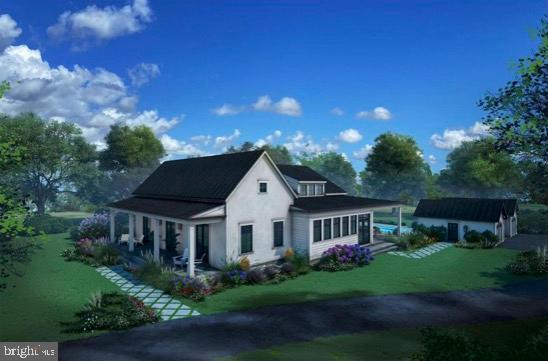 **To-be Built** Situated adjacent to the acclaimed Salamander Middleburg in the historic town of Middleburg, Virginia, the Residences at Salamander offer an exceptional opportunity to enjoy refined living in the heart of Wine and Hunt Country. Blending timeless elegance with modern comfort, this community provides a lifestyle that is as luxurious as it is serene.  Lot 1 can accommodate the Huntbox floor plan, this residence is over 2,000 square feet on the main level, highlighted by a welcoming covered front porch, a foyer with soaring 10-foot ceilings, a fireplace, and custom built-ins. 

The open-concept main living area captivates with 20-foot vaulted ceilings and expansive windows and doors that frame stunning views while leading to a wide, covered bluestone terrace. The elegant main level primary suite includes a to-die-for primary bath with wet room and spacious walk-in closet. The lower level, consists of an additional 1875 square feet of finished living space with two additional bedrooms, a large rec room, and an office/fitness space. It is also fully walk-out on the eastern exposure and bathed in natural light through well-placed windows and doors. 

Whether as a permanent residence or a tranquil retreat, this home offers the perfect blend of town, country, and resort living. Just a short walk from Middleburg’s charming shops and fine dining along Washington Street, it allows you to immerse yourself in the town’s vibrant culture while enjoying the serenity of Blue Ridge Mountain views. 
*** Artistic renderings and photos of previously completed homes are provided for illustrative purposes only and may not reflect the final design, construction, or finishes of the residence.