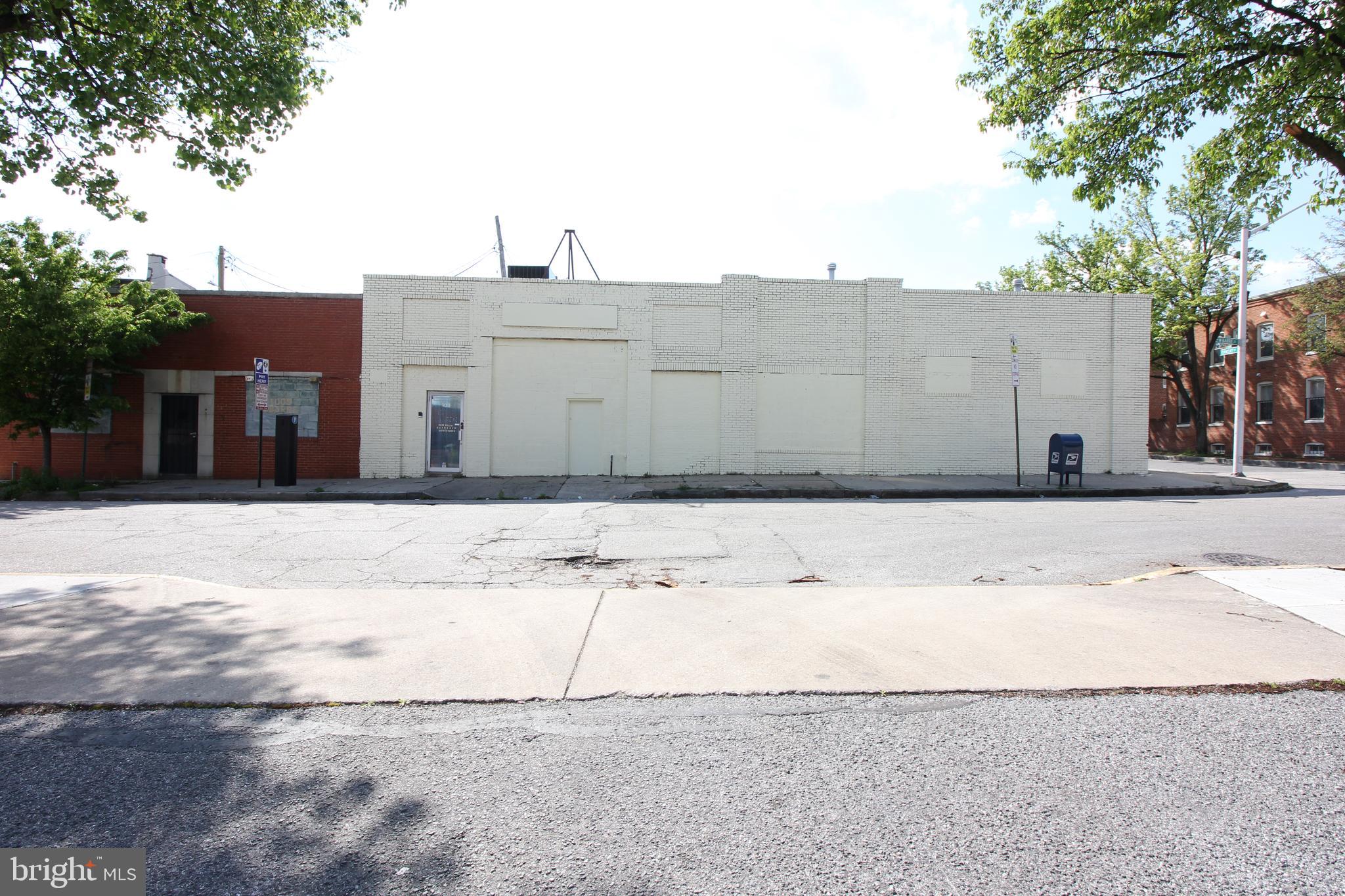 Mix use/Warehouse commercial space zoned C-2. High ceiling ready for whatever configuration you wish inside. Two half bathrooms. Over 5300 sqft. Large high garage door entrance.  Only minutes to the many attractions of Downtown Baltimore. Easy access to Major Traffic Arteries: I-95, I-295, I-695,& I-395. Purchaser is responsible for necessary use permits.