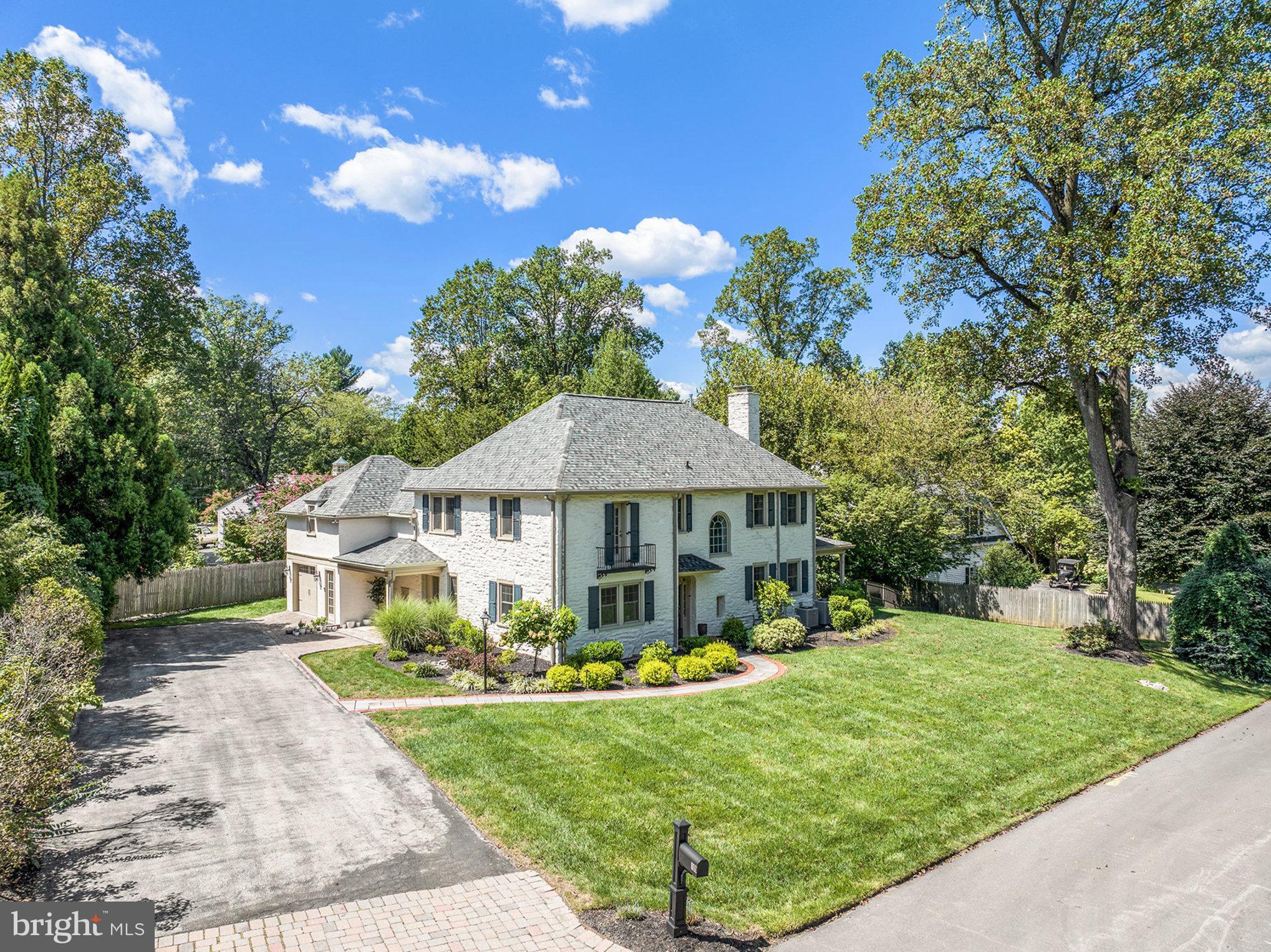 Welcome to 109 Willowburn – A Stunning, Fully Renovated Center Hall Colonial
Step inside and prepare to be impressed! This beautifully restored center hall colonial blends timeless charm with modern luxury. Freshly painted inside and out, featuring all-new windows, a new roof (2025), and countless upgrades, this home feels brand new from top to bottom.
As you enter, a gracious vestibule opens to a formal foyer flanked by a spacious living room on one side and an elegant dining room on the other. Gorgeous custom millwork, rich hardwood flooring, and designer LED lighting create a warm, sophisticated atmosphere throughout.
The living room showcases a coffered ceiling, gas fireplace, and dual French doors leading to one of the home’s two new patios (2023)—perfect for indoor/outdoor entertaining. Tucked between the living and family rooms is a private office, ideal for remote work or quiet study.
The family room impresses with vaulted ceilings, skylight, gas fireplace, and another set of French doors opening to the backyard. At the heart of the home is the brand-new gourmet kitchen featuring a large center island, white Century cabinetry, Quartz countertops, marble backsplash, farmhouse sink, double wall ovens, 5-burner gas cooktop, and all-new stainless steel appliances. The kitchen flows seamlessly into the dining room and out to the outdoor kitchen (2023) with gas and charcoal grills, refrigerator, and built-in storage—a true entertainer’s dream.
The first floor also includes two new powder rooms, a spacious mudroom with walk-in closet, and direct access to the attached one-car garage and driveway.
Upstairs, the light-filled primary suite is a luxurious retreat, complete with a large custom walk-in closet and spa-inspired en-suite bath. Enjoy marble floors, Quartz-topped vanities, a freestanding soaking tub, oversized shower, and private water closet. Three additional bedrooms each offer new carpeting, ceiling fans, and access to two beautifully renovated full hall baths. A large laundry room adds convenience to the second floor A rear staircase connects to the mudroom, and upstairs you’ll find a fifth bedroom with dormer windows, new carpet, auto-lit closet, and baseboard heat—plus a separate unfinished attic for storage.
The lower-level basement features freshly painted walls and floors, offering endless possibilities for finishing or storage.

Special Features:
Sports car garage
New exterior sewer line (2023)
New interior stack (2024)
Two new patios (2023)
New roof (2025)
Outdoor kitchen with gas & charcoal grills, refrigerator, and storage (2023)
Two new HVAC units – heat & A/C (2023)
Whole-house automation with Crestron Home, including lighting, alarm, HVAC, and entry (2023)
Sonos music system throughout (2023)
Lawn irrigation system with Wi-Fi control and weather channel integration (2025)
Flat screen TVs with Apple TV connection and sound bars throughout (2022)
Kohler emergency generator
New windows throughout
Custom millwork & designer lighting
Radnor School District
Ring Video Surveillance throughout - transferrable to new owner
Quiet neighborhood with easy access to Main Line dining, shopping, regional rail, and major highways