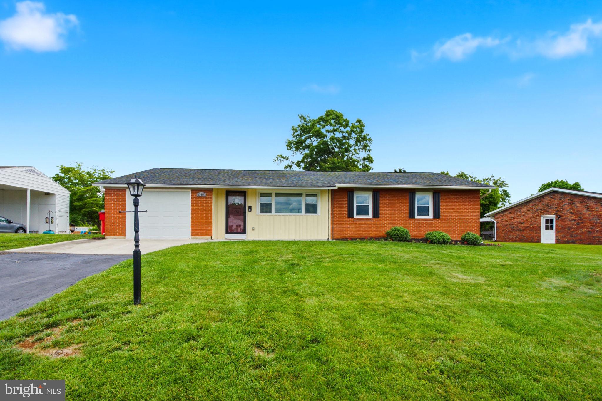 Welcome to 13905 N Meadow Rd — a beautifully updated brick ranch that checks every box on your list and then some! From the moment you pull up, the classic curb appeal and lush green lawn set the tone for what's waiting inside.
Step through the front door and you'll immediately notice the fresh, modern updates throughout. The stunning kitchen is an absolute showstopper — featuring sleek cabinetry, gleaming stainless steel appliances including a French door refrigerator and gas range with hood, and light-filled windows that make cooking here an actual joy. Whether you're hosting a dinner party or just making your morning coffee, this kitchen delivers.
The open layout flows seamlessly from the kitchen into the dining and living areas, giving you that spacious, airy feel that today's buyers love. Gorgeous hardwood floors run throughout the main living spaces, adding warmth and character at every turn.
The bedrooms are generously sized with neutral tones, ceiling fans, and plenty of natural light — move-in ready and waiting for you to make them your own. The bathrooms have been tastefully updated with clean, modern finishes that feel fresh and crisp.
Heading downstairs, the full unfinished basement is a blank canvas just waiting for your vision — home gym, rec room, workshop, extra storage — the possibilities are truly endless, and the square footage potential is significant.
Outside, you'll find a nice patio area perfect for grilling out and enjoying the warmer months, all set on a generous lot with mature trees providing great shade and privacy.
This home truly has it all — classic brick construction, modern updates, a great layout, and incredible bones. Properties like this one don't last long in today's market, so don't wait! Schedule your private tour today and come see why 13905 N Meadow Rd should be your next address.