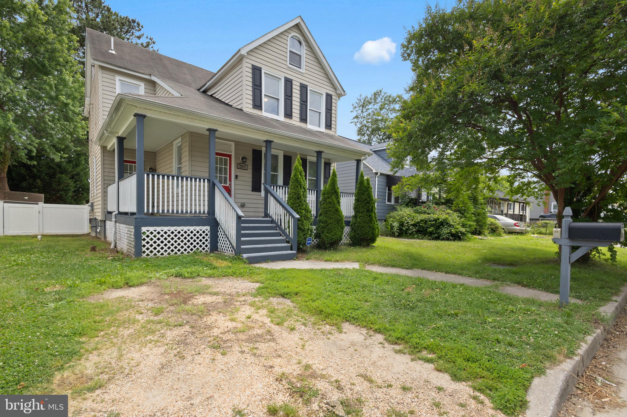 Freshly updated and move-in ready, this 3-bedroom, 2-full-bath Colonial in Halethorpe's Baltimore Highlands pairs early-1900s character with a clean, modern refresh.

The updated kitchen anchors the home with granite countertops, stainless steel appliances, a center island, updated cabinetry, and light fixtures. LVP flooring runs across an open main level connecting the kitchen, living room, and dining area, while a full bathroom remodel with custom ceramic tile, fresh paint throughout, and updated fixtures give the whole home a crisp, finished feel.

The layout is the quiet standout: a main-level bedroom and full bath deliver real single-level flexibility — ideal as a guest room, home office, or a way to skip the stairs — while two more bedrooms and a second full bath sit upstairs. A full basement adds storage and room to grow, and the classic covered front porch is built for slow evenings.

A note on timing: this home is listed while the contractor wraps a few final touches — including painting the front porch — all to be completed before settlement.

Outside, a private driveway and quick access to I-695, I-895, and I-295 put Baltimore, BWI, and the surrounding job centers within an easy commute.

Priced to sell where updated homes move fast. See it before it's gone.