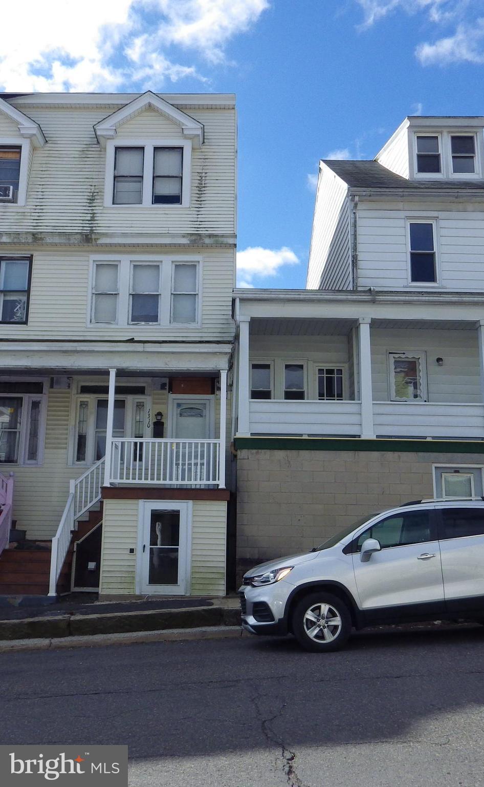 Investor alert- waiting for you to add to your portfolio! 3 Bed, 1 Bath home with potential for an additional 1-2 Bedrooms on 3rd floor. New front porch with convenient access to additional storage space below. Electric heat, public water/sewer. Schedule your showing to see the possibilities!