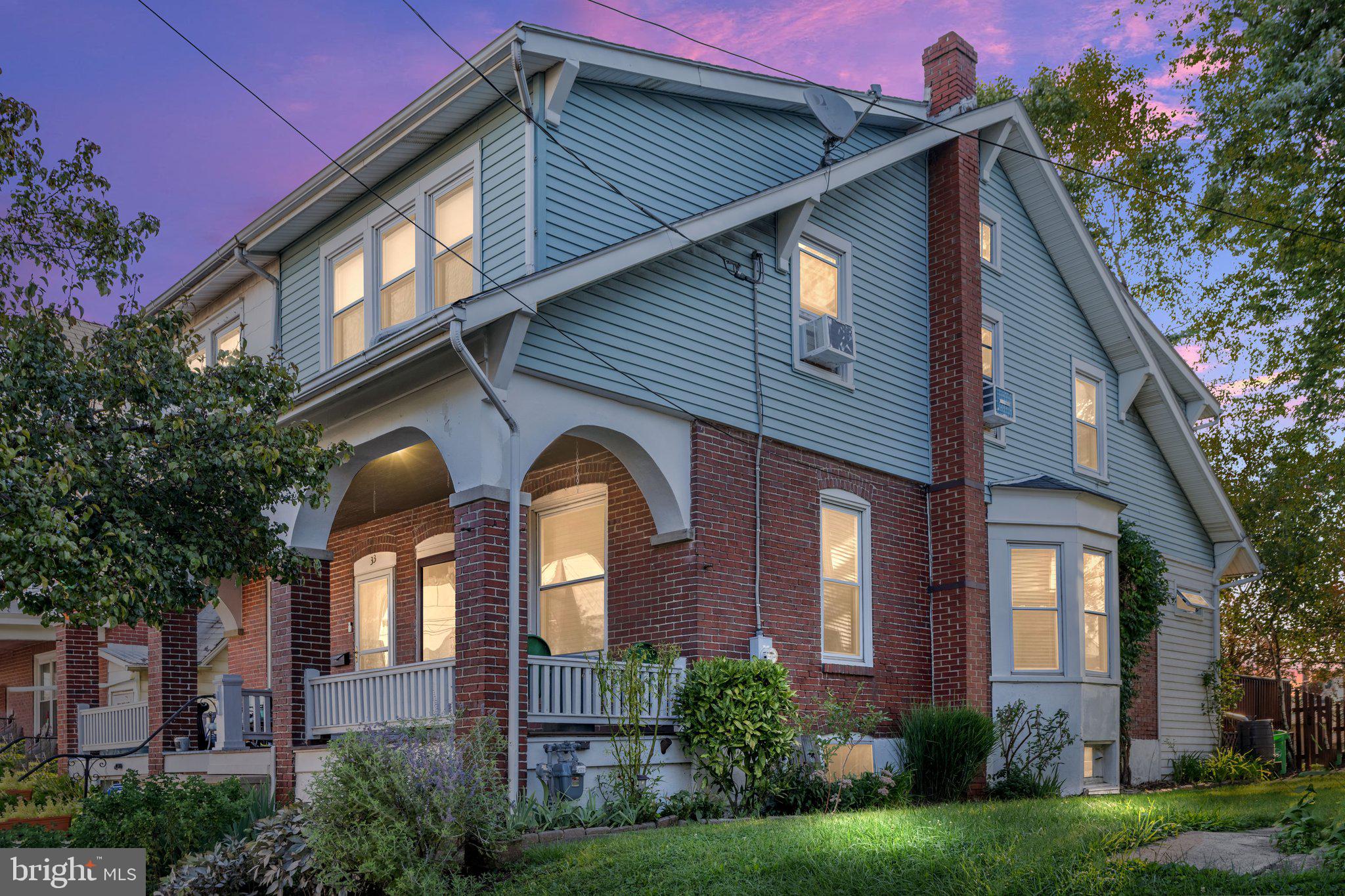 Welcome to this charming home nestled in the heart of Shillington.  As you walk up to the beautiful covered porch, you are welcomed with an open concept living/dining room, perfect for gatherings.  You will love the character of the old natural woodwork and hard wood floors throughout. 
The kitchen has updated cabinets and granite countertops, however, some of the original cabinets have been kept.  Making the kitchen a perfect blend of modern and old world charm.  
Upstairs you will find 3 spacious bedrooms and a full bath with a timeless clawfoot tub.  
The lovely backyard is filled with all the essentials.  A deck, fenced in yard,  mature trees and a shed.  This back yard is ideal for kids, pets and entertaining.   The garage is located in the back of the back yard, great for all your storage needs. 
This home is conveniently located near parks, highways, shopping and dining.
Don't miss the opportunity to own this one-of-a-kind home!