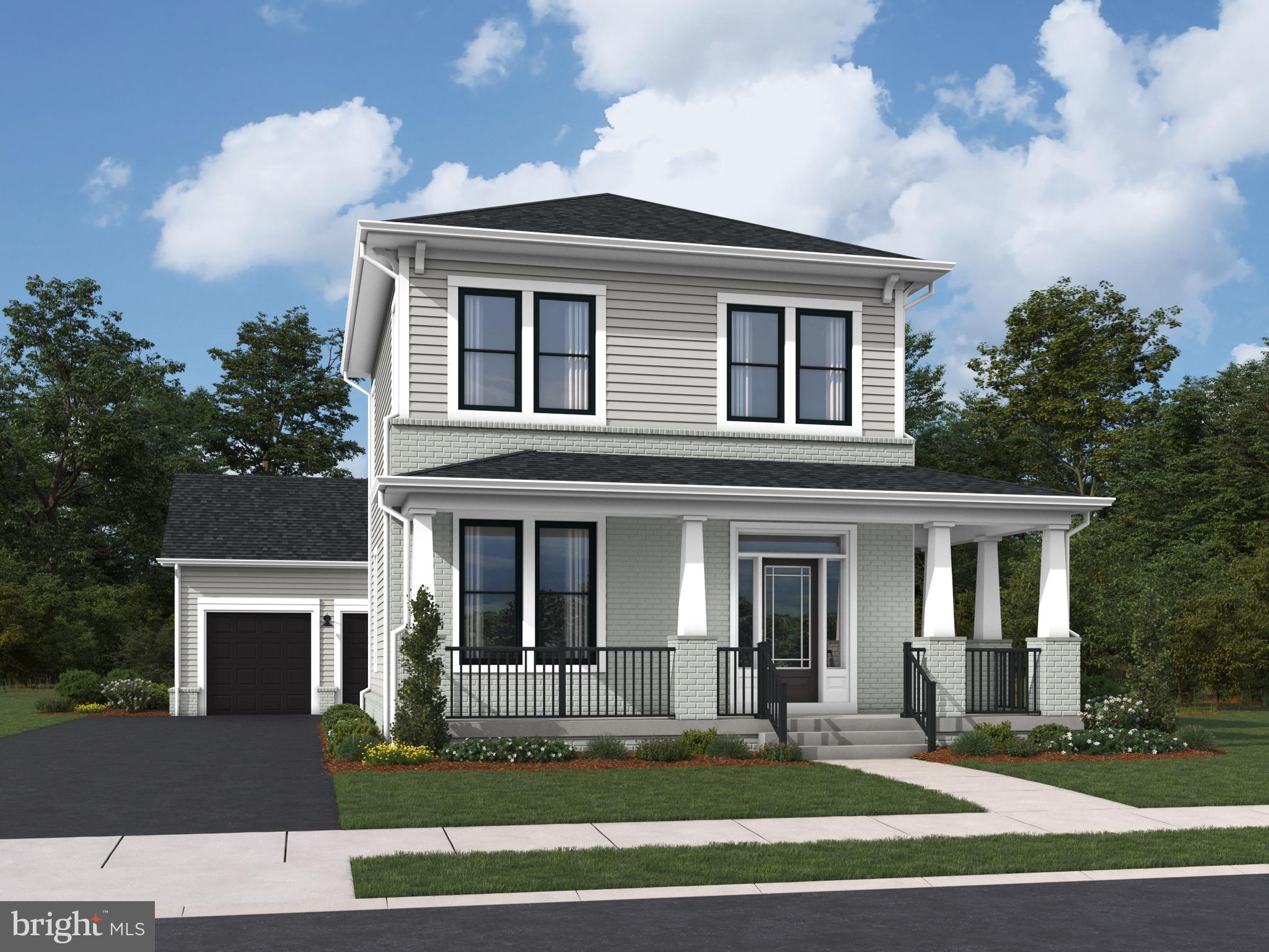Discover a brand new SINGLE FAMILY home at Heritage by Van Metre Homes in Marshall, VA. This home has a a two-car, front-load garage with an electric vehicle charging circuit, three bedrooms, three full bathrooms, and one half bathroom. This home is currently under constriction and will be ready for you to move-in NOVEMBER 2026. Designed with your life in mind, this new construction home has over 2,550 finished square feet across three levels. Standout features of this home include a wrapped front porch, lofty 9' ceilings on all levels, and a private study with a pocket door perfect for a quiet workspace. The focal point of the residence unfolds with a spacious kitchen featuring soft-close cabinets, quartz countertops, and stainless-steel GE® smart appliances. On the upper level, the primary suite has two closets, a 4-piece, spa-like bathroom with double sinks, an oversized, frameless shower with a built-in seat, and a linen closet. Two additional secondary bedrooms, one full bathroom, and a convenient upstairs laundry room complete the upper level, ensuring comfort and convenience. Enjoy a partially finished basement with a rec room and full bathroom. Additionally, there is space for rooms, perfect for any future projects or room expansions when the time is right.  This residents backs to common area, has a rear yard, and is on a corner lot. Being a new build, your home is constructed to the highest energy efficiency standards, comes with a post-settlement warranty, and has never been lived in before! Take advantage of closing cost assistance by choosing Intercoastal Mortgage and Walker Title. Self-schedule a tour today by visiting our website or get in contact with a Van Metre Sales Advisor for more details.----- Welcome to Heritage at Marshall, an impressive master-planned community nestled in the foothills of the Blue Ridge Mountains. Offering a variety of single family homes, this neighborhood is ideally situated in Downtown Marshall, with Main Street just a leisurely stroll away and excellent schools conveniently nearby. Embodying the essence of premier living in Fauquier County, Heritage at Marshall grants residents access to a host of amenities, including open green spaces with walking and jogging trails, a picturesque outdoor swimming pool, serene ponds and nature areas, a welcoming community clubhouse, and a fun-filled tot lot with an outdoor playset. Experience the perfect harmony of modern living and timeless natural beauty at Heritage at Marshall, a true sanctuary that strengthens the community for generations to come.----- *Other homes sites and delivery dates may be available. Pricing, offers, and availability are subject to change without notice. Images, renderings, and site plans are for illustrative purposes only and may not reflect actual homes or features. Some images and renderings may depict interior designs created in collaboration with AI or may represent a similar home. Additional terms and conditions may apply. Please see a Van Metre Sales Advisor for details.