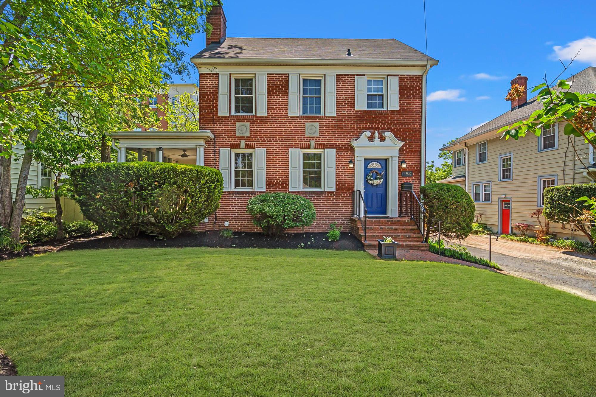 Welcome home to an Arlington classic - A stately Alcova Heights all brick colonial on a quarter acre lot with a huge,  gorgeous,  fenced in backyard that you must see to believe! This sunny and updated home has been meticulously maintained by its longtime owners and is move in ready now with the exciting potential to expand and/or renovate in the future if you choose.  Highlights include hardwood floors throughout, a traditional wood burning fireplace, a bay window in the roomy dining room, generously sized bedrooms, a finished attic which can be used as a fourth bedroom, den or playroom, a one car garage and driveway with parking for multiple cars and a lovely screened in porch. The unfinished basement with a quarter bath offers considerable storage space or finish it for additional square footage. Owner improvements include new windows, boiler, water heater, a renovated kitchen and many more updates (see list in documents tab). You’ll love living in the popular Arlington community of Alcova Heights, a quick commute to DC and walking distance to the renowned Ruthie’s All Day Restaurant. Close to many fabulous Arlington parks, 1.7m to Ballston Quarter & metro and one block to Columbia Pike shops and restaurants.