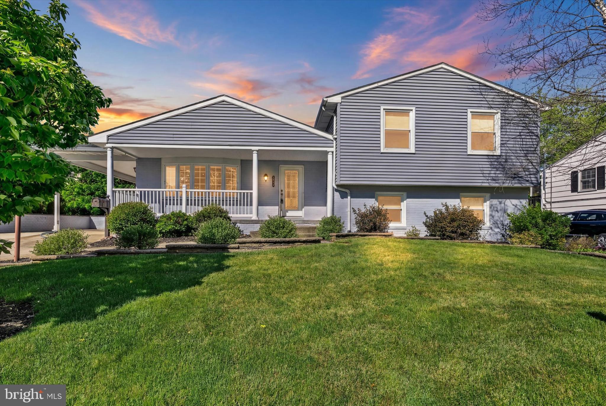 Spacious, updated, and hard to find in Thornleigh, this 5-bedroom, 3-level split delivers over 3,000 square feet of finished space and a unique layout that lives much larger than it looks. The extra-wide room sizes and smart separation of spaces create the kind of breathing room that’s almost never available in the neighborhood, with hardwood floors running through the sun-filled living room, separate dining room, and all four upper-level bedrooms for a warm, cohesive feel throughout.
An oversized eat-in kitchen anchors the main level with plenty of space for everyday dining and easy flow to the rear deck, which sets up perfectly for morning coffee or weekend entertaining overlooking a fully fenced backyard with shed. Upstairs, four generous bedrooms include a true primary suite with its own private bath and excellent closet space.
The lower level adds even more versatility, with a fifth bedroom, a spacious family room with wood-burning fireplace, a half bath, and a full walkout with separate entrance—ideal for guests, a home office, or multi-generational living. Freshly painted top to bottom and move-in ready, the home also offers an attached carport and additional off-street parking, making this one of Thornleigh’s most practical and livable layouts.