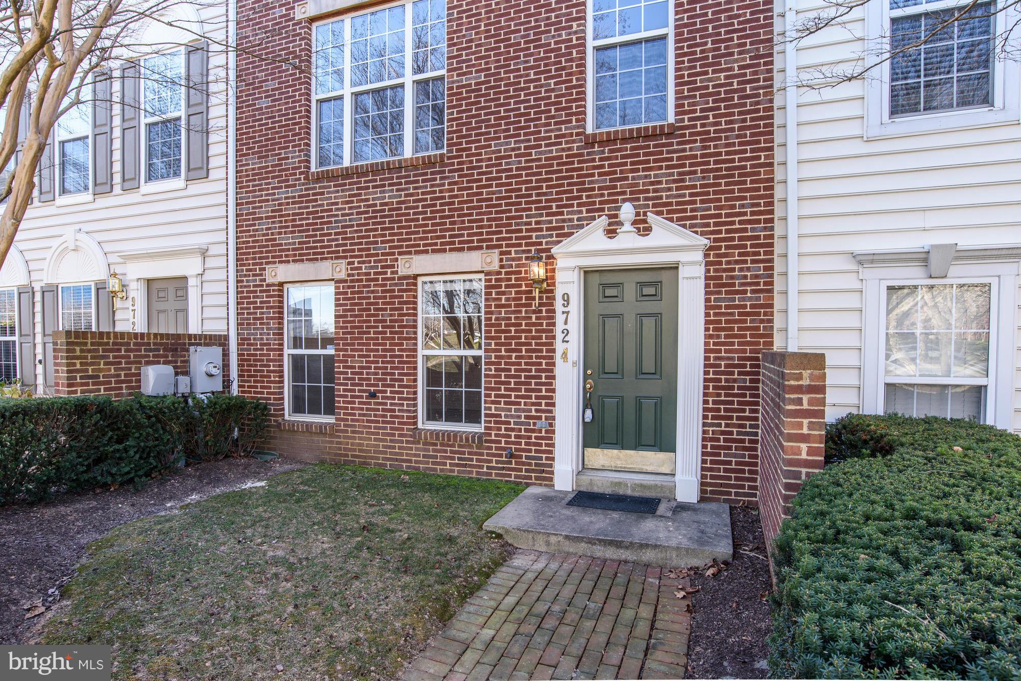 Brick TH across from RIO.  3 br's, 2.5 baths, fresh paint hardwood floors, New ceramic kit. floor, New SS appliances.  Office space on lower level with 2 car garage.  Deck off the kitchen. Two walk in closets in the MBR. Separate laundry area off the kitchen. Call Ray with questions.