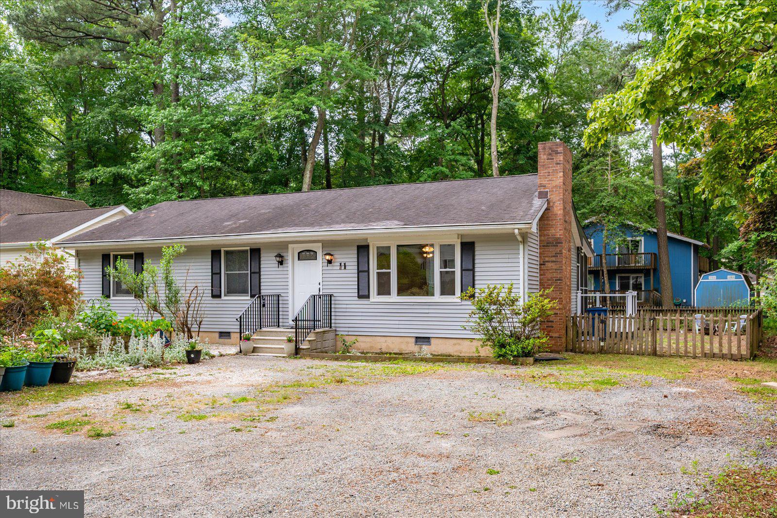 Opportunity awaits with this 3-bedroom, 2-bath home featuring a cozy fireplace, screened-in porch, fenced backyard, and a new hot tub. The functional floor plan and desirable outdoor living spaces provide a great foundation for customization.   Located in the popular community of Ocean Pines, this property provides access to an impressive selection of amenities, including swimming pools, a golf course, a marina, a beach club, parks, and scenic walking paths. Enjoy the best of coastal living with Ocean City’s beaches, restaurants, shops, and entertainment just a short drive away. Whether you're looking for a primary residence, vacation getaway, or investment opportunity, this home offers an excellent location with endless possibilities.