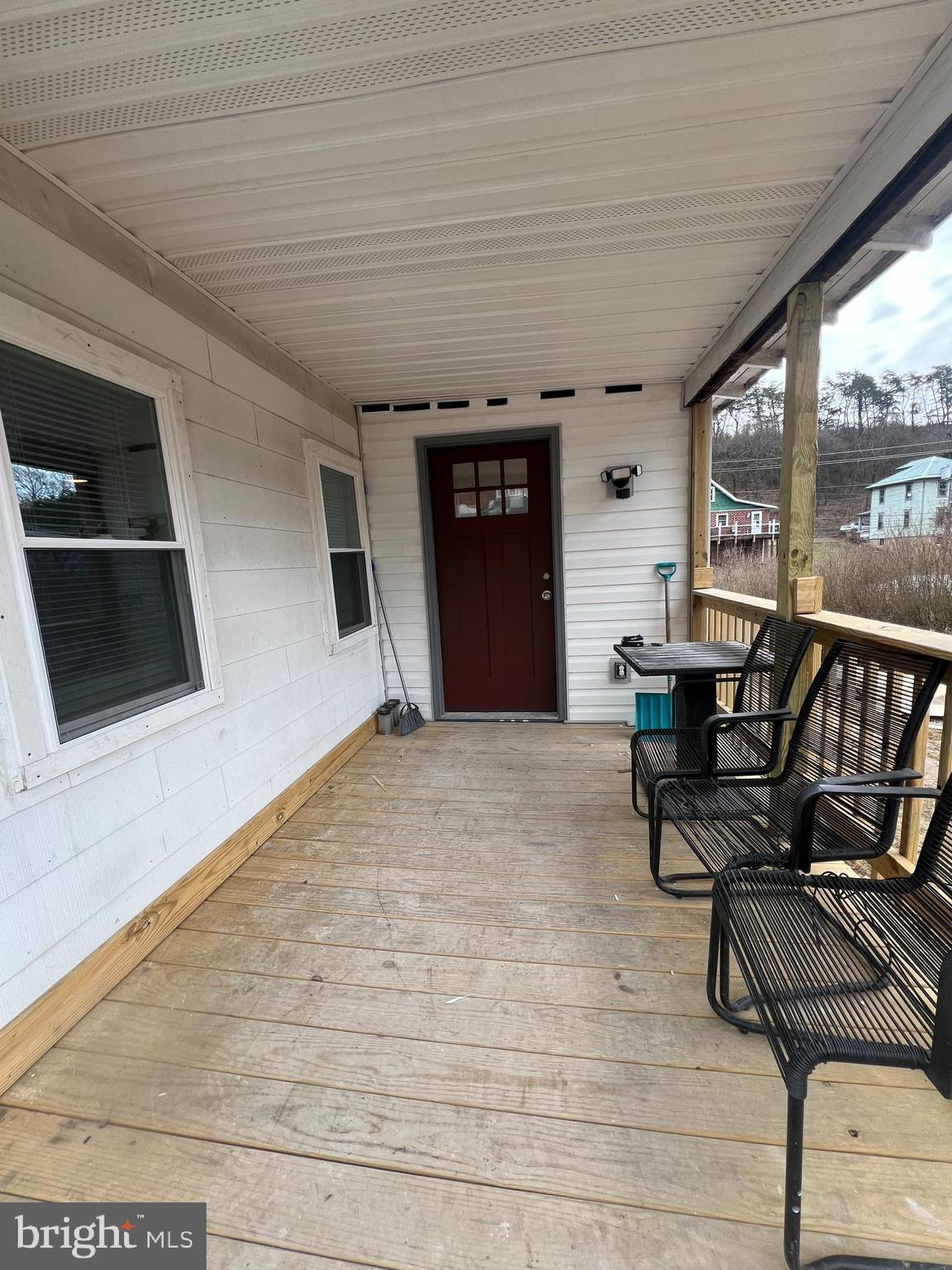Newly renovated 3 BR tri-plex unit which was once a log cabin!  One unit is finished and has all new appliances, new drywall, fresh paint, new baths and kitchen.  Situated in a valley with 3/4 acre of land, this is a quiet and peaceful location.  The requirements are:  NON-smokers ONLY (no vaping, no intending to quit, smoking outside, etc.), small pets on a case by case basis with pet rent of $35/pet/month, credit score of 625 or higher, income of $40,000 or more, good rental history, no bankruptcies, clean criminal record, four people MAX.