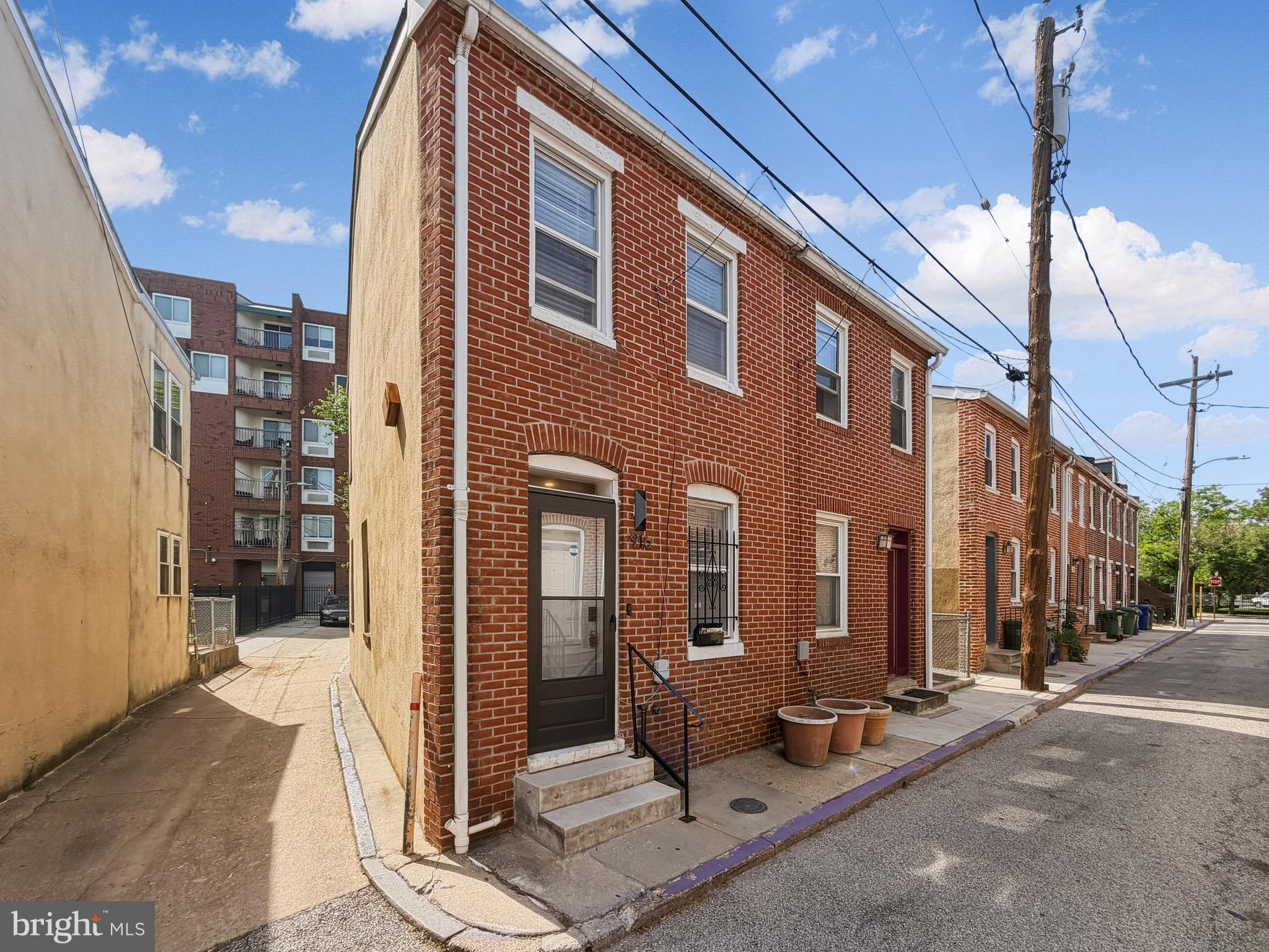 Updated Baltimore rowhome just minutes from M&T Bank Stadium, Camden Yards, Federal Hill, and the Inner Harbor, placing you in the center of some of the city’s most popular dining, entertainment, and waterfront destinations.

This home offers a functional layout with comfortable main-level living and dining space, an efficient kitchen, and well-sized bedrooms upstairs. The lower level provides additional flexible space for storage or future use.

Located in the Federal Hill Historic neighborhood, the property carries a Walk Score of 95, meaning most daily errands can be done on foot in this true “Walker’s Paradise.” Just a short 4-minute walk to the Light Rail at Hamburg Street, offering easy transit access throughout Baltimore. Nearby parks include Little Montgomery Street Historic District, South Baltimore Recreation Center, and Otterbein’s Wheel Park, adding green space and recreation just blocks away.

Convenient access to I-95 and I-395 makes commuting to Downtown Baltimore, Johns Hopkins, and University of Maryland Baltimore straightforward.