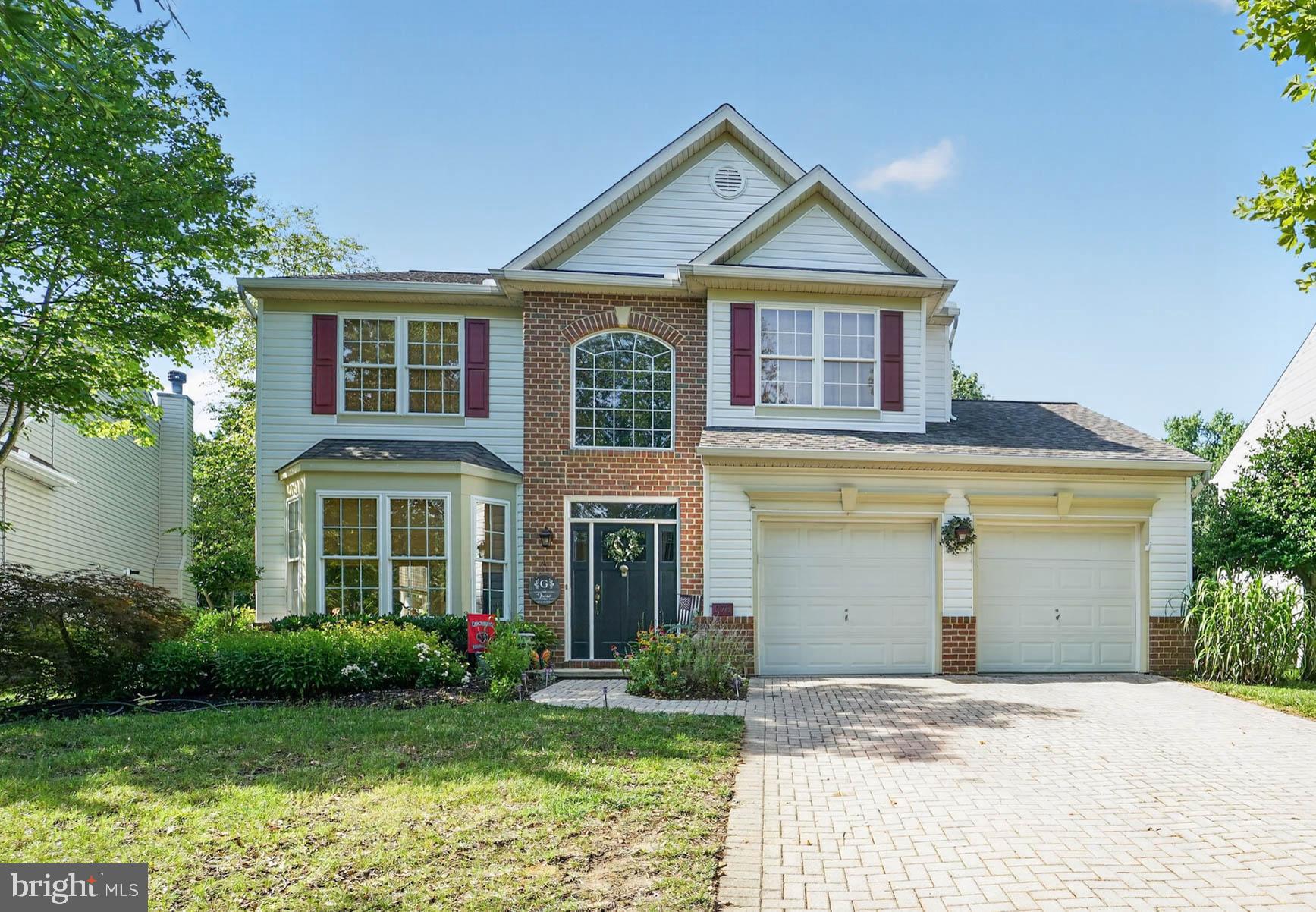 Mallard Run - This Colonial features 4 large-size bedrooms 2.5 bath home featuring 2,708 sq ft of living space.  The open floor plan is great for entertaining, The luxury vinyl flooring is throughout the first floor.  The kitchen is bright white cabinets with granite countertops also featuring an island and eat up bar area.  You will also, enjoy the sunroom and beautiful backyard.  The mud room and laundry off the two-car garage is great for storage.  Close access to schools and local parks and trail, this is the location you have been looking for.