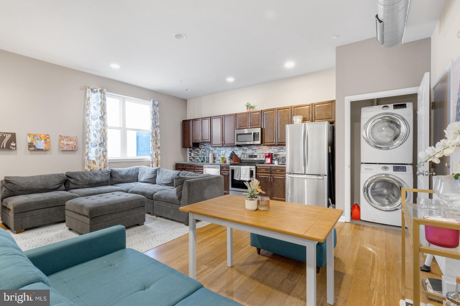 Available NOW: 

Welcome to 2418 Frankford Ave #5! This stunning 1 bedroom, 1 bathroom apartment features hardwood floors, recessed lighting, central a/c, in-unit laundry, and great space throughout. You enter into the main living space with high ceilings and exposed spiral ductwork for a homey feel. Big windows douse the room in sunlight and you’ll have plenty of room for a variety of furniture arrangements. The modern kitchen is at the back, boasting a full wall of cabinetry above & below, mosaic tile backsplash, and stainless steel appliances including dishwasher, built-in microwave, electric stovetop+oven, and fridge. There’s a closet by the kitchen with your stacked washer & dryer for added convenience. Continue into your spacious bedroom offering a double-door closet for storage and an attached bathroom. This beautiful bathroom features a contemporary vanity and a bathtub/shower combo. Call today and schedule your showing of this beautiful condo in an unbeatable location!

Lease Terms:

Generally, 1st month, 12th month, and 1 month security deposit due at, or prior to, lease signing. Other terms may be required by Landlord. $55 application fee per applicant. Pets are conditional on owner's approval and may require an additional fee, if accepted. (Generally, $500/dog and $250/cat). Tenants responsible for: electricity, cable/internet, and a $50/month flat water fee. Landlord Requirements: Applicants to make 3x the monthly rent in verifiable net income, credit history to be considered (i.e. no active collections), no evictions within the past 4 years, and must have a verifiable rental history with on-time rental payments. Exceptions to this criteria may exist under the law and will be considered.