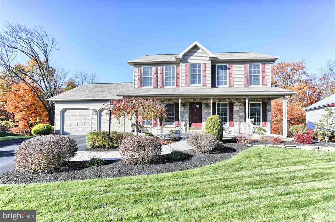 This impeccable home has an open 1st floor w/ abundant light. Formal dining room, living room, family room & 2-story foyer. Kitchen w/ stainless steel appliances & gas stove, opens to great room for family dining & relaxation. Additional features include spacious master BR w/ walk in closet & bath, crown molding & recessed light throughout. Oversized 2-car garage includes an electronic bike lift. Relax on your expansive deck & hike the Green Belt that runs behind the home. Walk-out basement w/ 9ft ceilings.