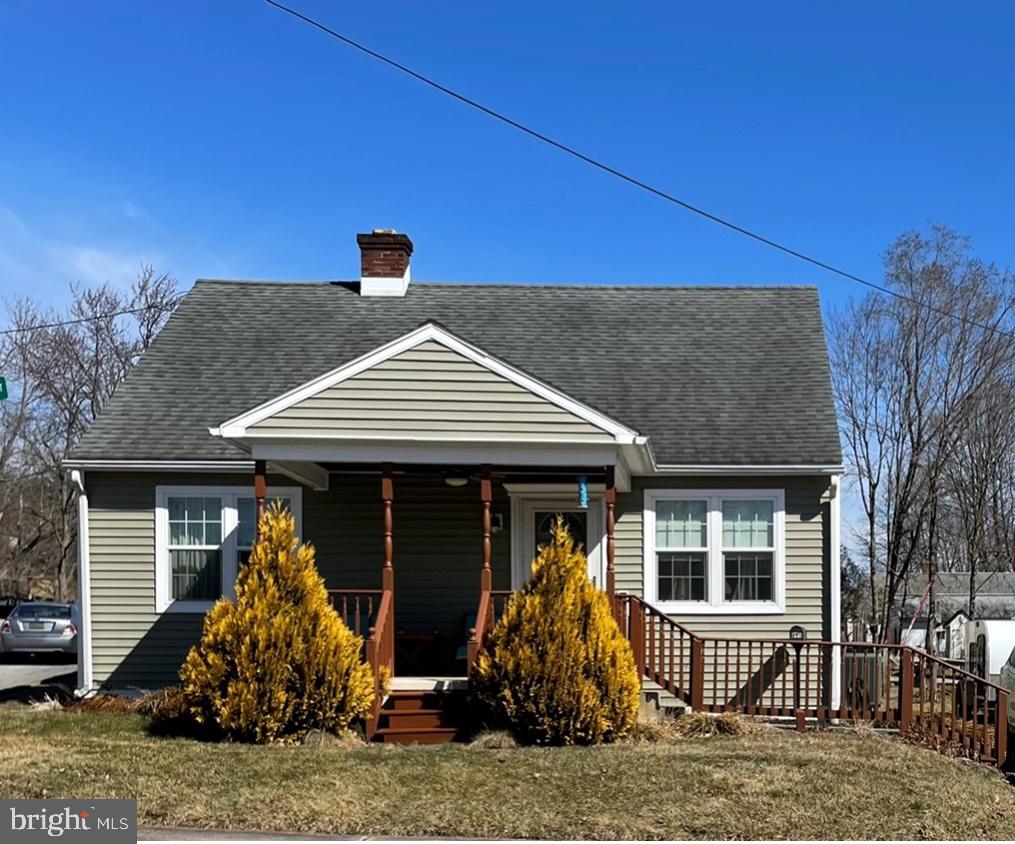 Welcome Home to this charming cozy cape located on a corner lot in a quiet neighborhood. This well-cared for home sports 4 bedrooms, 2 on the main floor, 1 1/2 baths, central air, a full basement with walk-out entrance and a fenced in backyard. Enjoy the outdoors on your covered front porch or secluded backyard patio. New furnace installed 2/2022. All appliances are included. Fiber optic internet and Ethernet cables run from main floor to upstairs bedrooms.