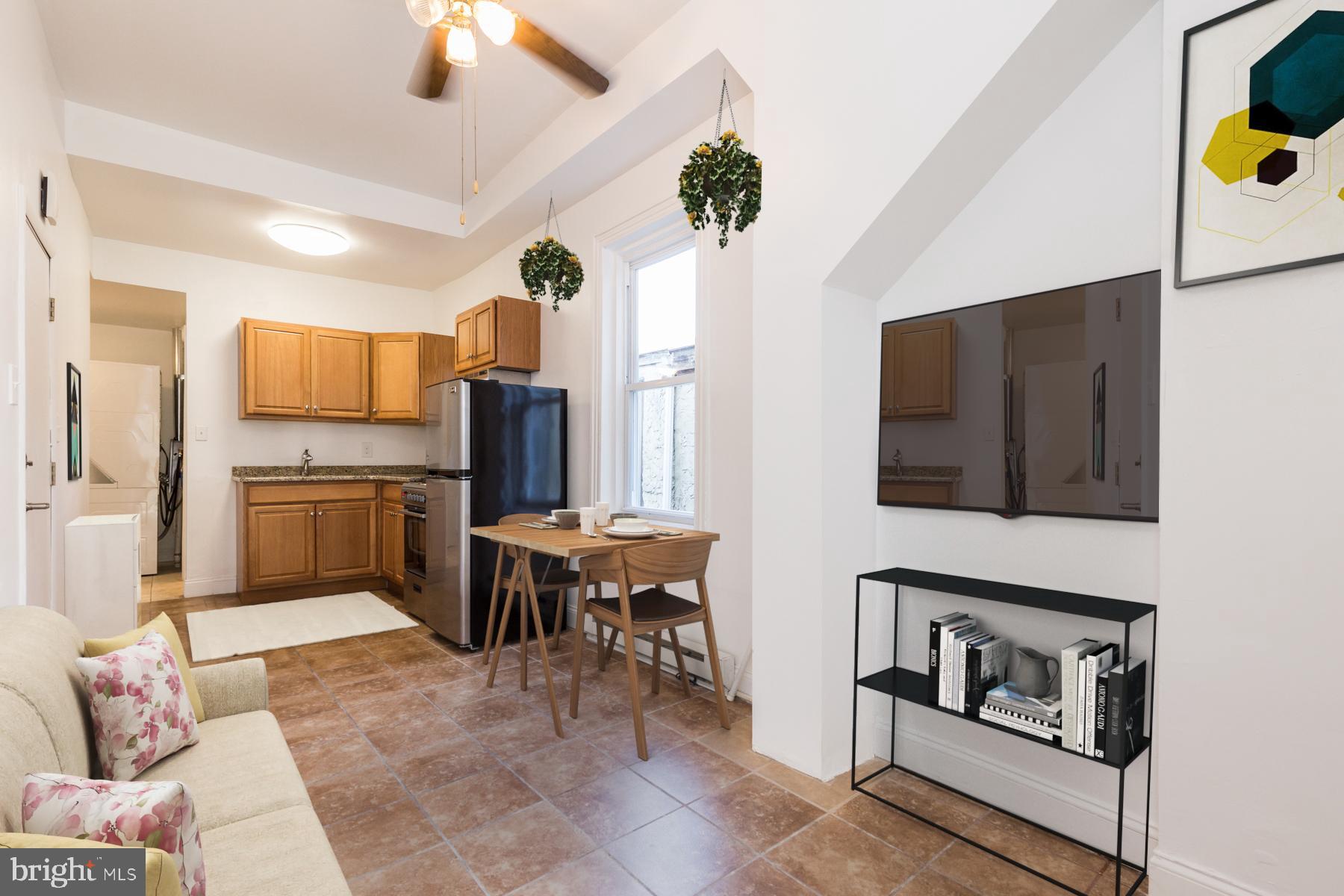 Available NOW:

Welcome to your new home at 2010 E York St #2F! This lovely 1 bedroom + Den, 2 bathroom rental boasts high ceilings and bright sunlight for an airy atmosphere. Enjoy the sleek clean tile flooring throughout and the added bonus of in-unit laundry. Your eat-in kitchen is the heart of the home, branching out to offer a perfect balance of communal and private space. Features include a ceiling fan, stainless steel oven-stove and refrigerator, and ample cabinetry. Explore a generous front room featuring double door closets and an en-suite bathroom, with the added convenience of a well-lit walk-in closet in the rear room which would work well as a den or office space. Don't miss the chance to make this your dream home - schedule your showing today!

About The Neighborhood:

Located in the booming East Kensington neighborhood of Philadelphia, just North of Fishtown. Easily accessible via I-95 and public transportation options into Center City. You’ll be right off of Frankford Avenue offering nonstop boutique shopping, art galleries, and trendy thrift stores. Walkable to the Hagert Street Playground, Letterly Green, POPS Skatepark, and Norris Square Park. Local favorite places include The Penalty Box, Philadelphia Brewing Co, Rowhome Coffee, american grammar, Starbolt, and more!

Lease Terms:

Generally, first month, last month, and one month security deposit due at, or prior to, lease signing. Other terms may be required by Landlord. $55 application fee per applicant. Cats and small dogs are conditional on owner's approval and may require an additional fee and/or monthly pet rent, if accepted. (Generally, $500/dog and $250/cat, and/or monthly pet rent). Please note there is a 20lb weight limit for dogs. Tenants responsible for: electricity, cable/internet, and a $50/month flat water fee.  Landlord Requirements: Applicants to make 3x the monthly rent in verifiable net income, credit history to be considered (i.e. no active collections), no evictions within the past 4 years, and must have a verifiable rental history with on-time rental payments. Exceptions to this criteria may exist under the law and will be considered.