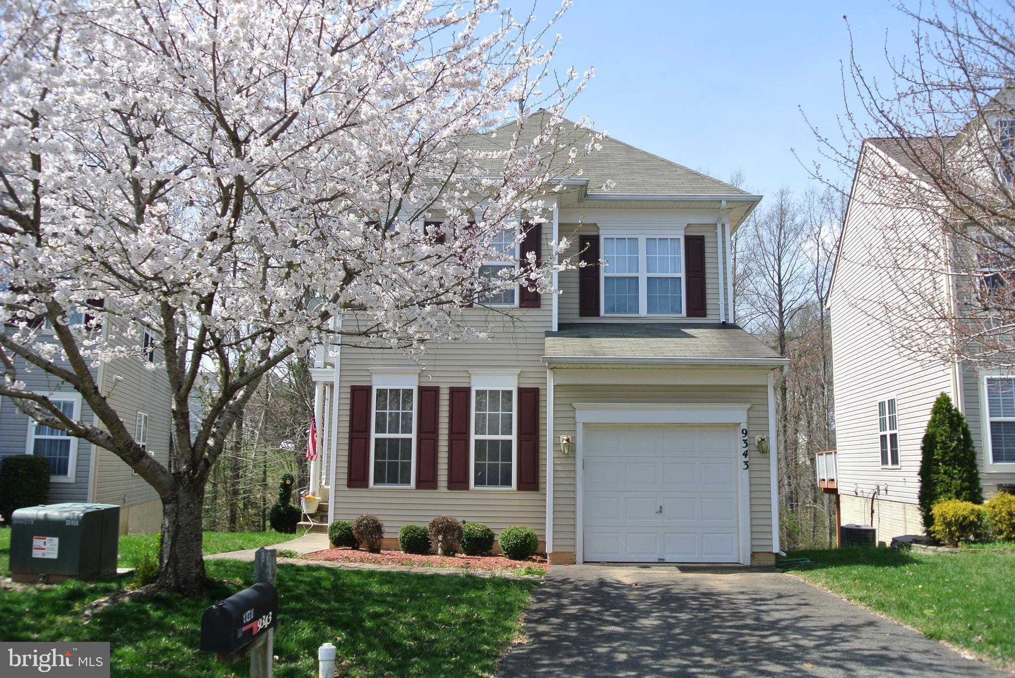 Great starter home in Manassas Park.  3 bedrooms, 2.5 baths with 1630 finished square feet of living space. new carpet on the main level, freshly painted.  Unfinished walk out basement has heated floors for rec room area.  Backs to trees.